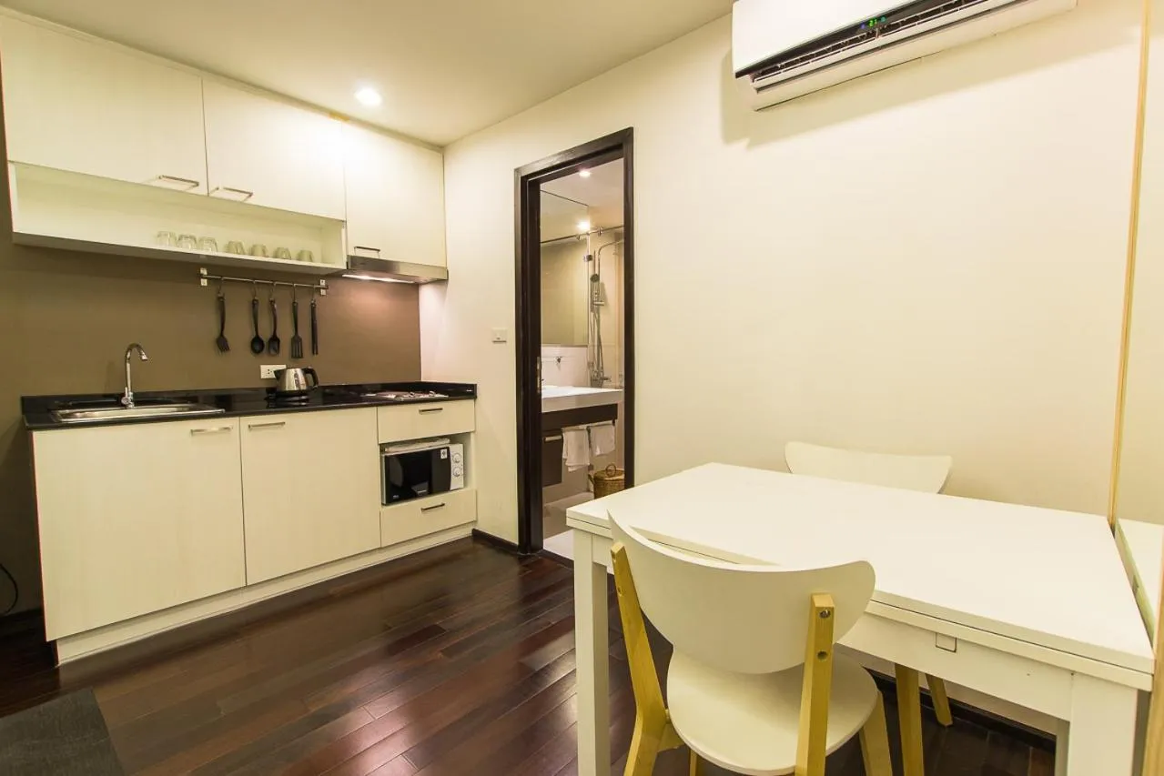 Dining area in The Title Comfort Condotel