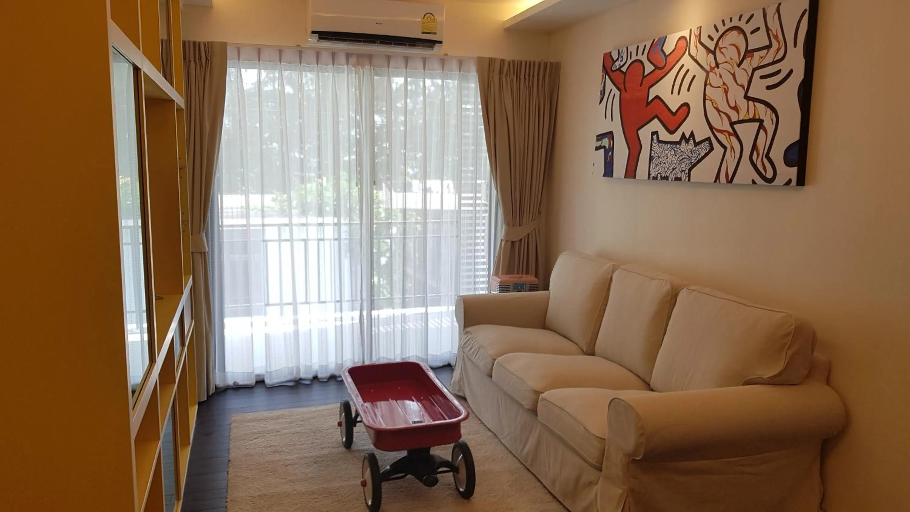 Living room in The Title Comfort Condotel