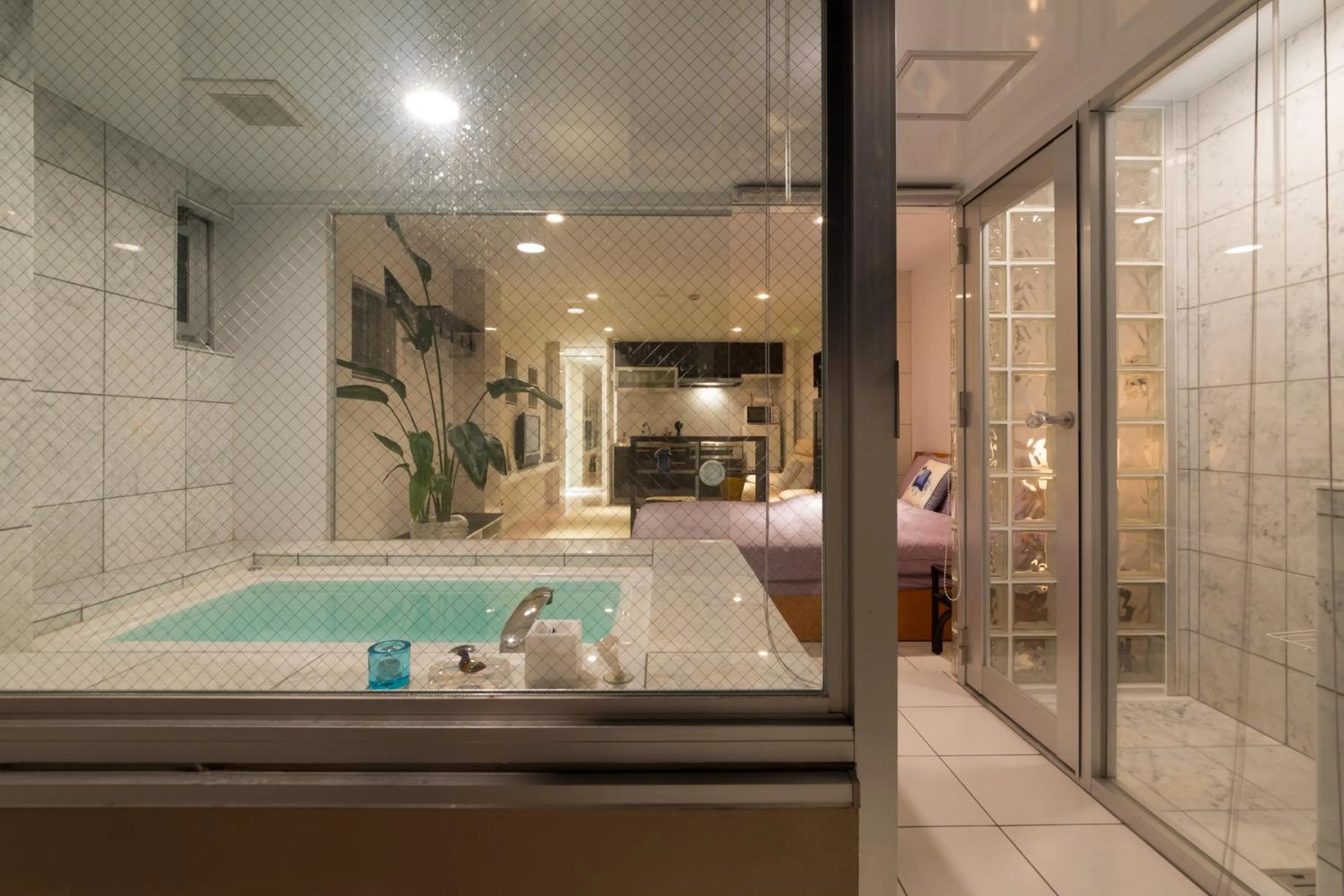 Bathroom in Kyotoya Sakuraan