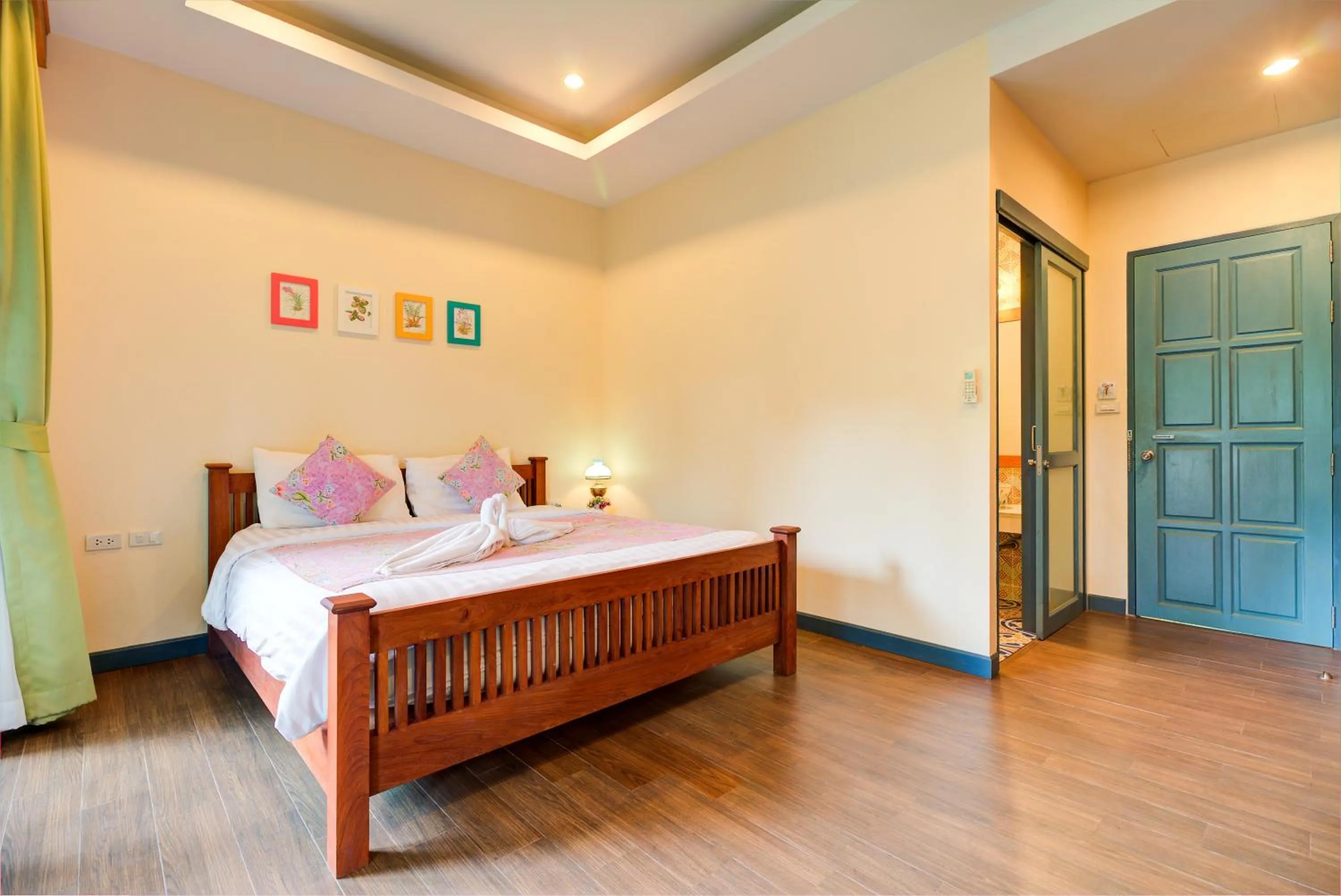 Bedroom, Bed in Baan Patcharintorn Samui