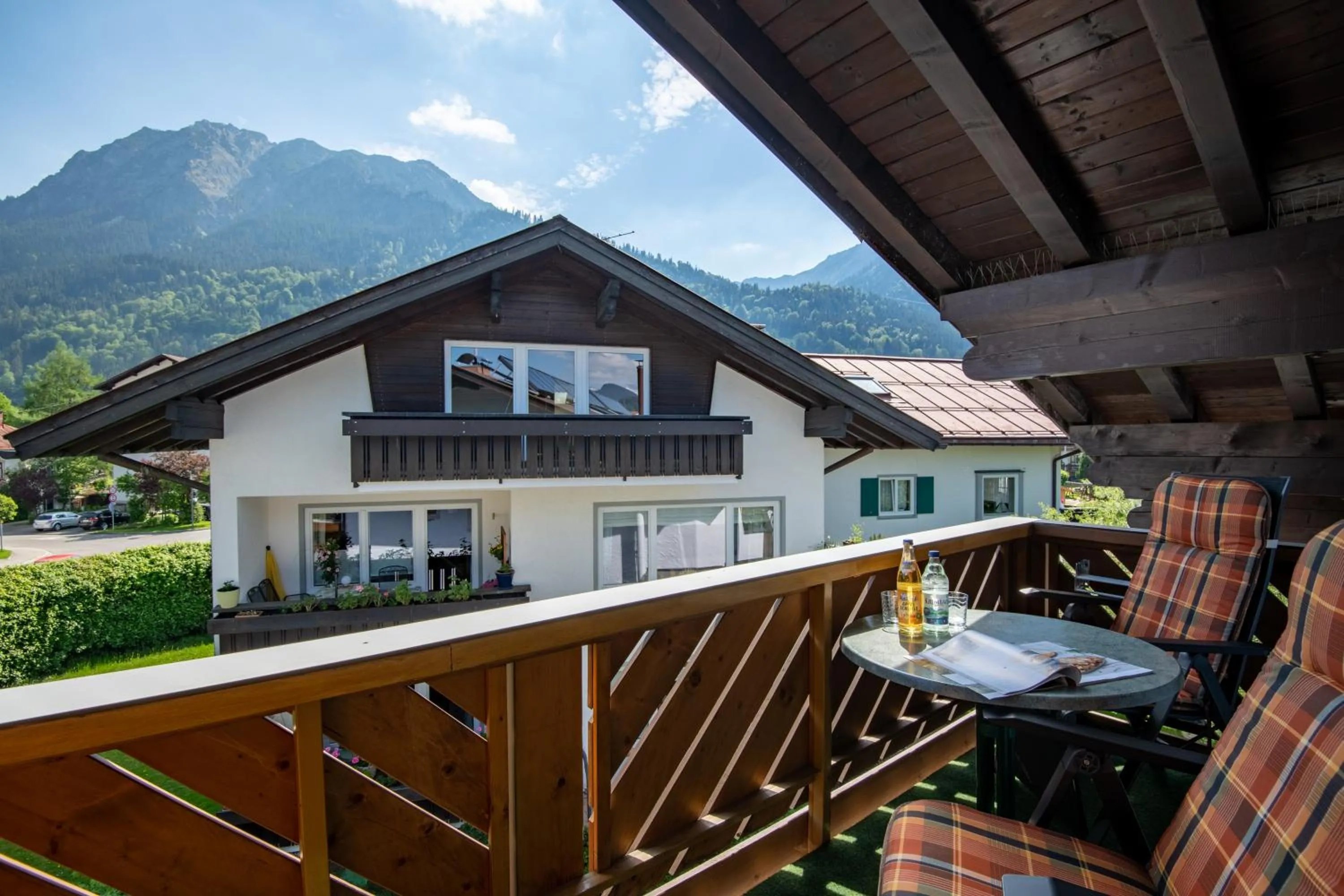 Balcony/Terrace in Ferienhotel Sonnenheim