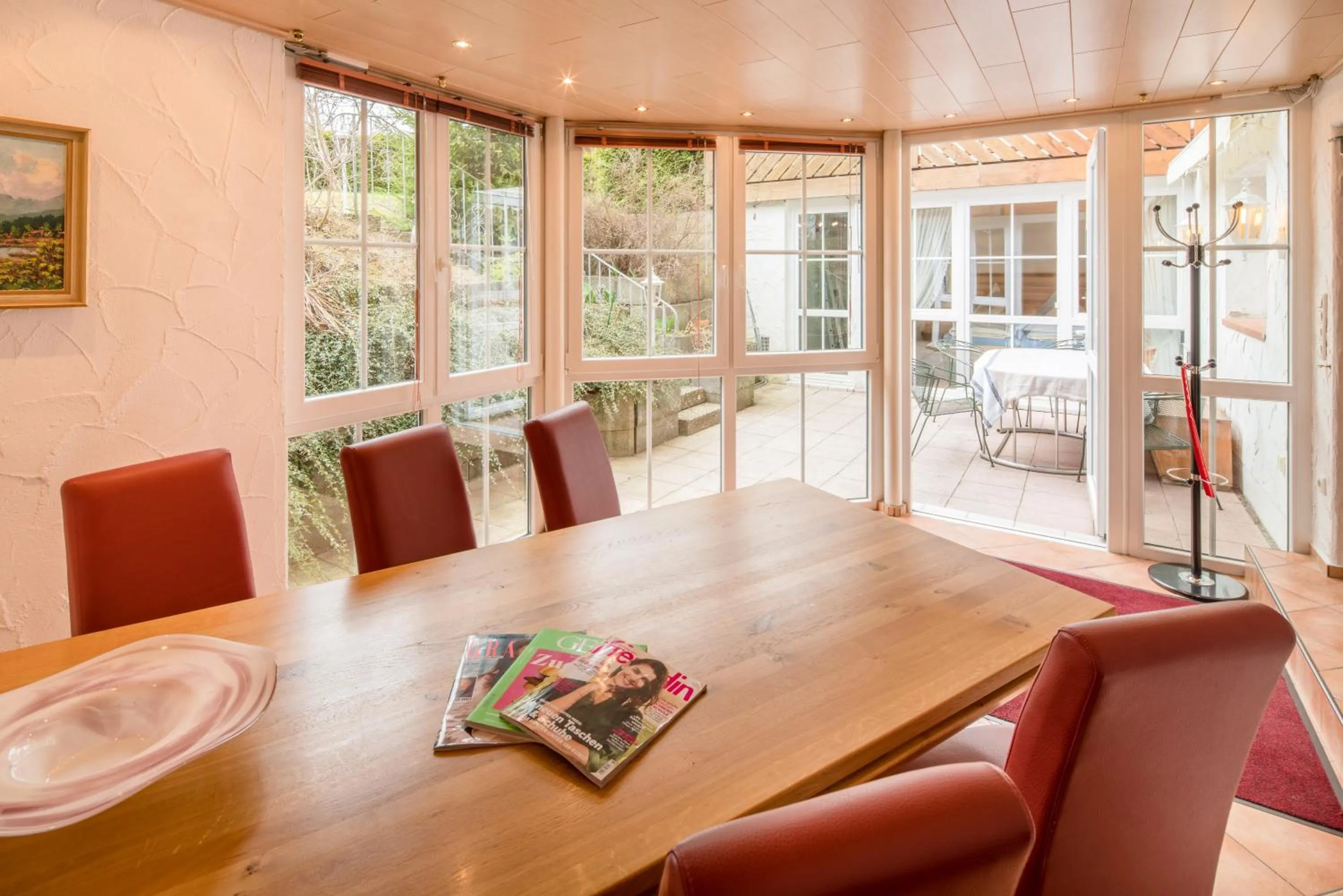 Balcony/Terrace in Ferienhotel Sonnenheim