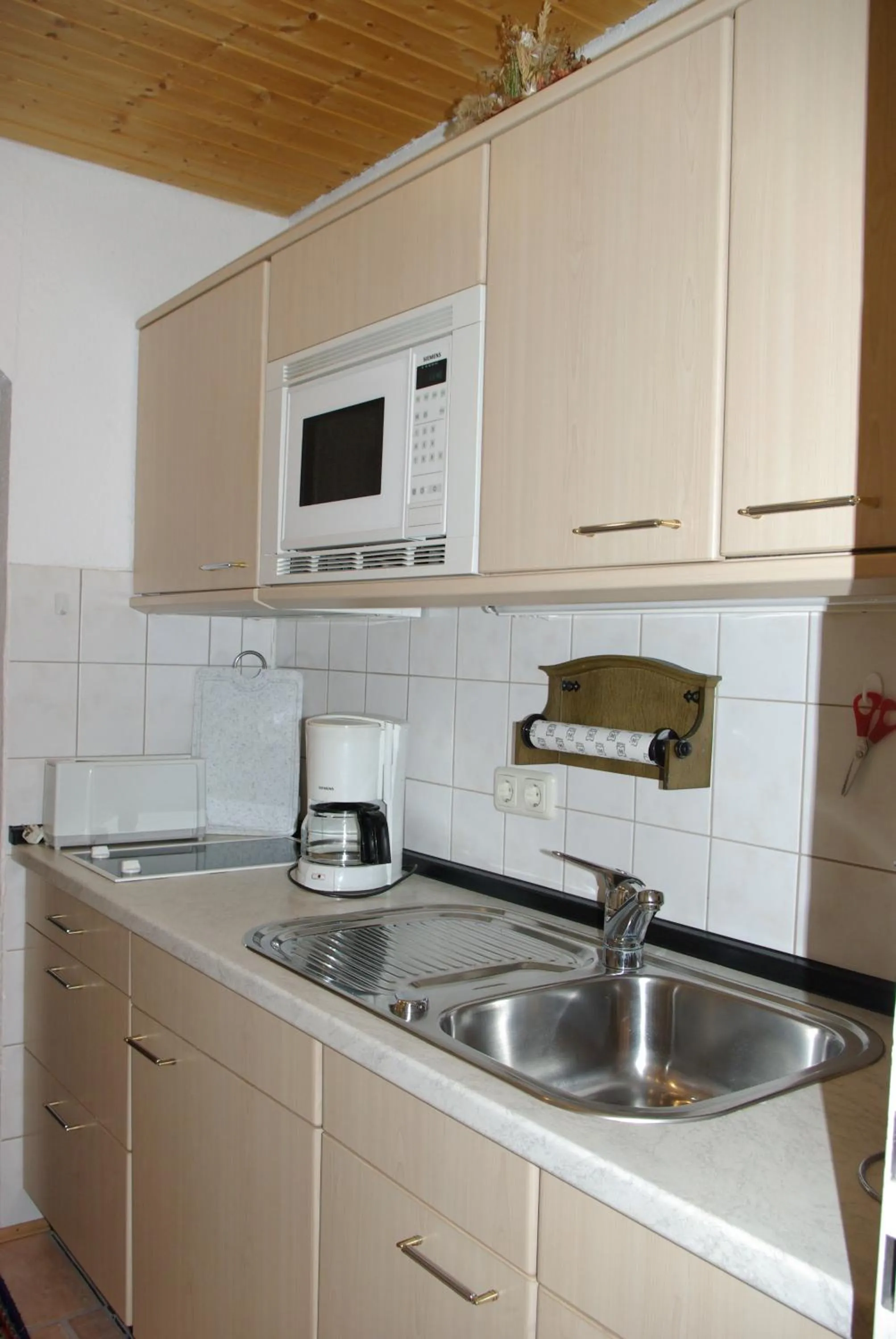 Kitchen or kitchenette in Ferienhotel Sonnenheim