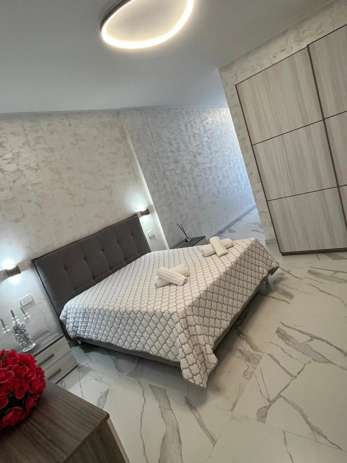 Bed in Hotel Paladini