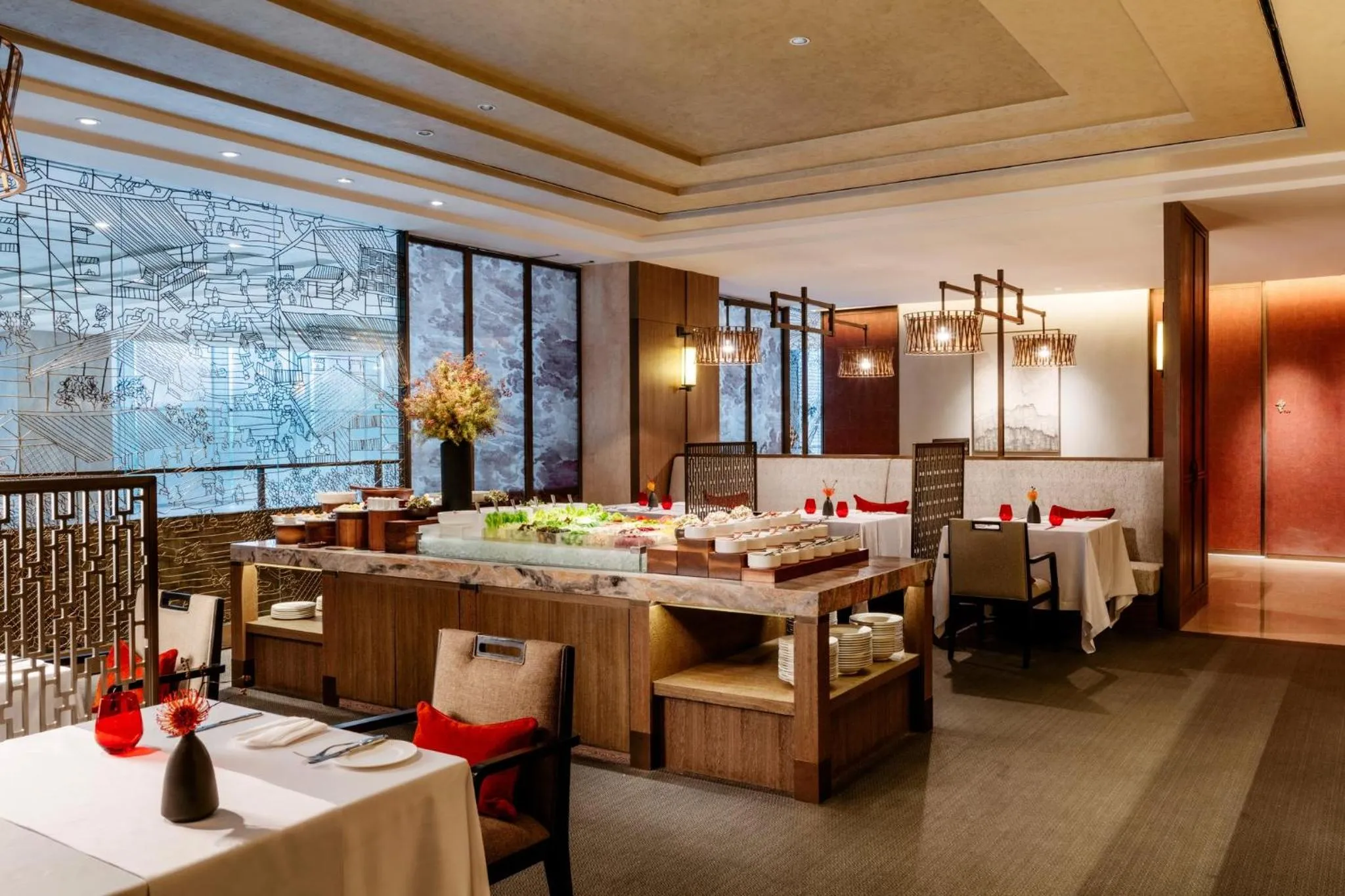 Restaurant/places to eat in Regent Chongqing - Complimentary 1st round mini bar daily