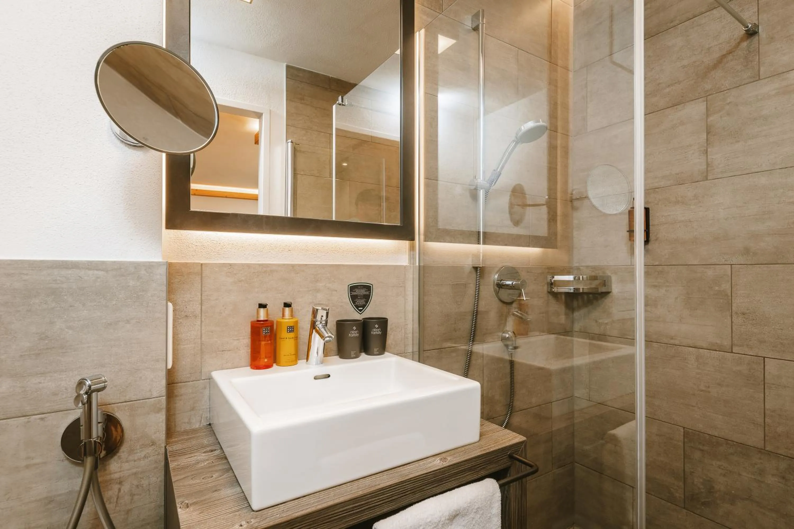 Shower in AvenidA Panorama Suites
