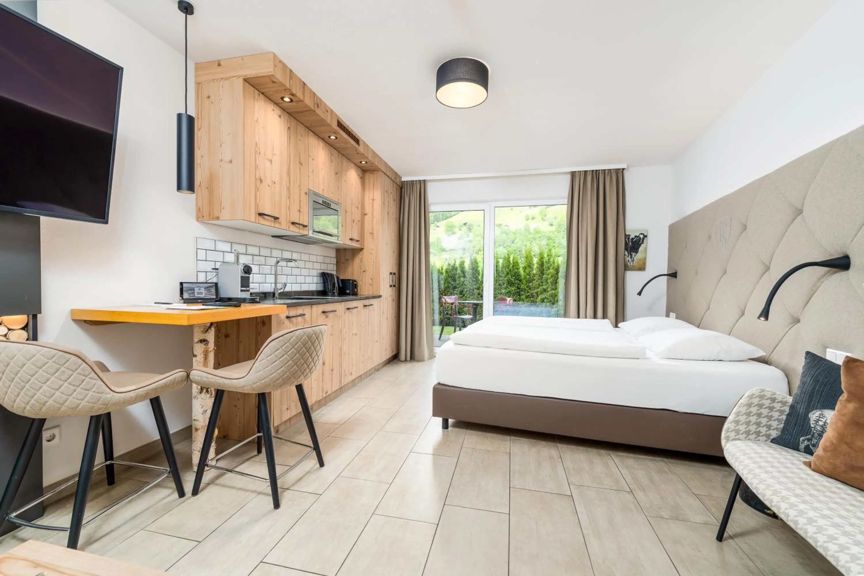 Bed in AvenidA Panorama Suites