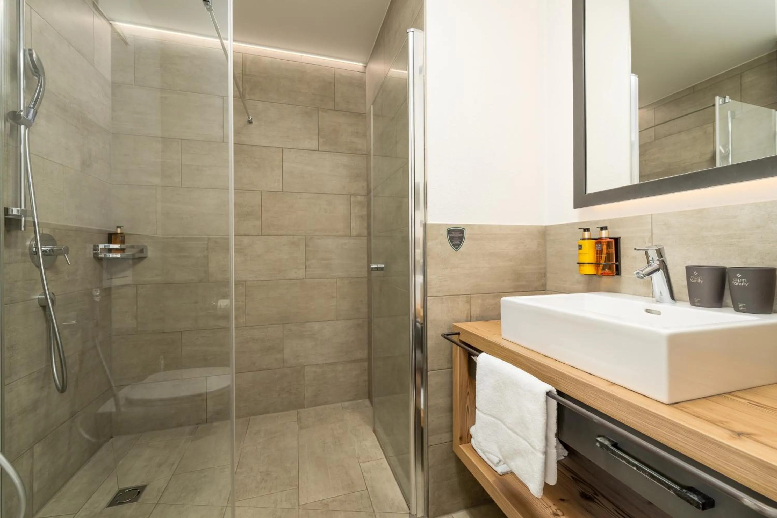 Shower in AvenidA Panorama Suites