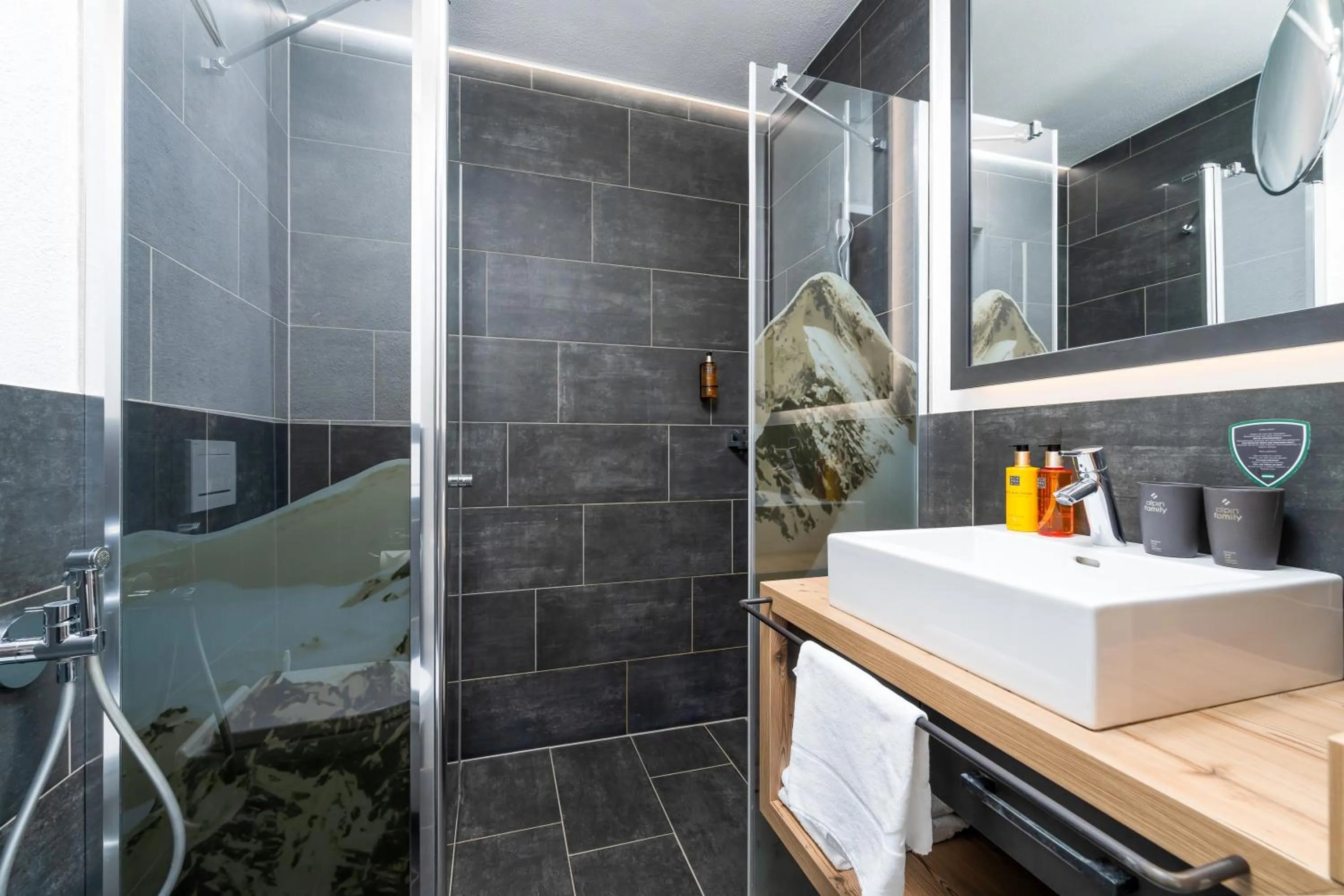 Shower in AvenidA Panorama Suites