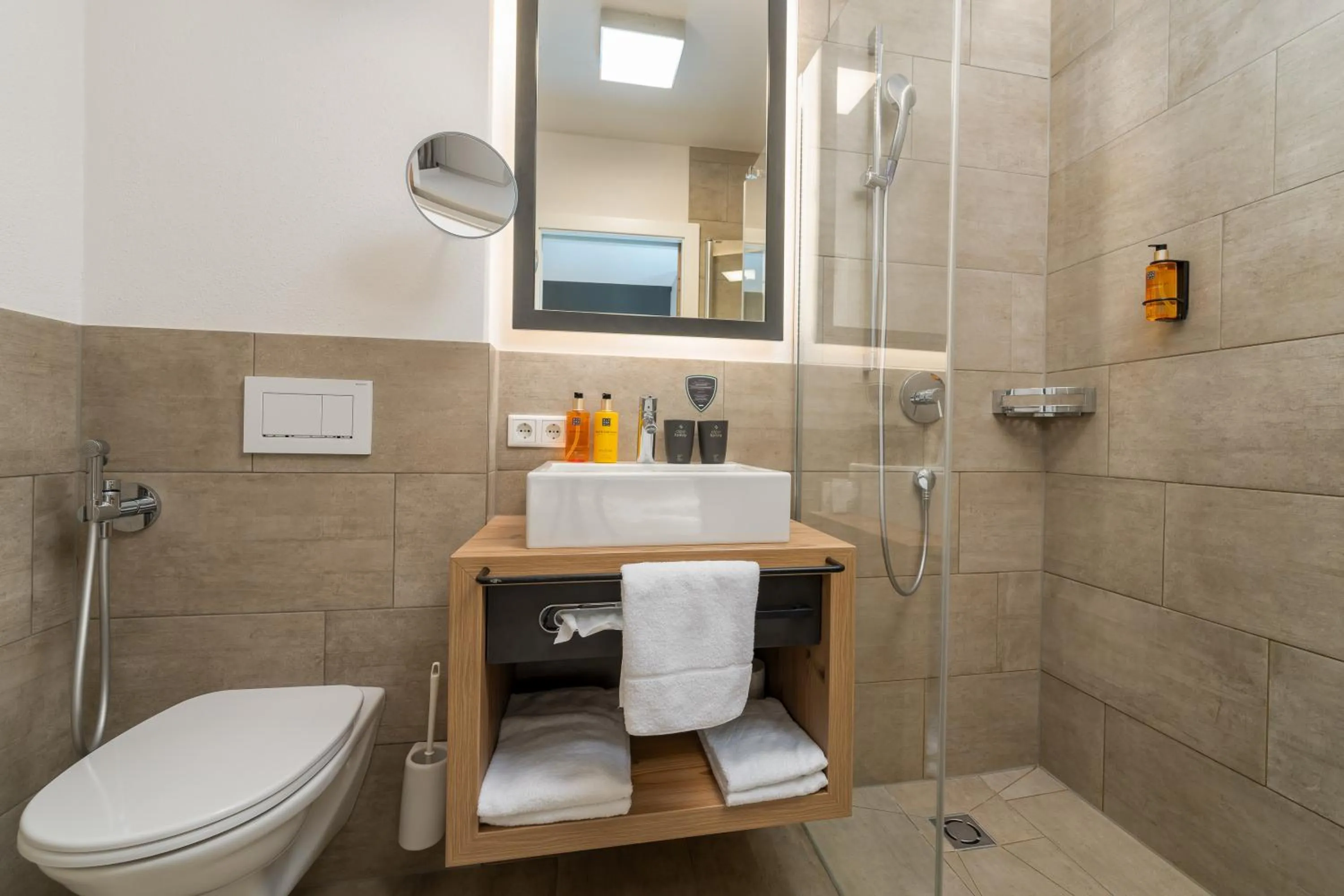 Shower in AvenidA Panorama Suites