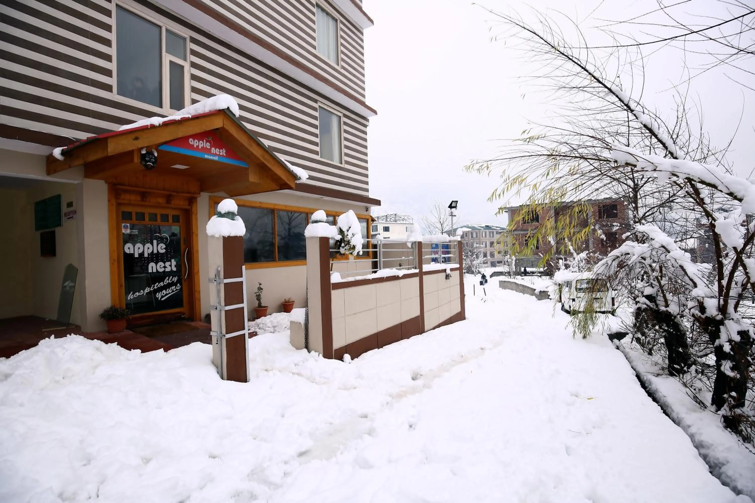 Property building in Hotels Apple Nest