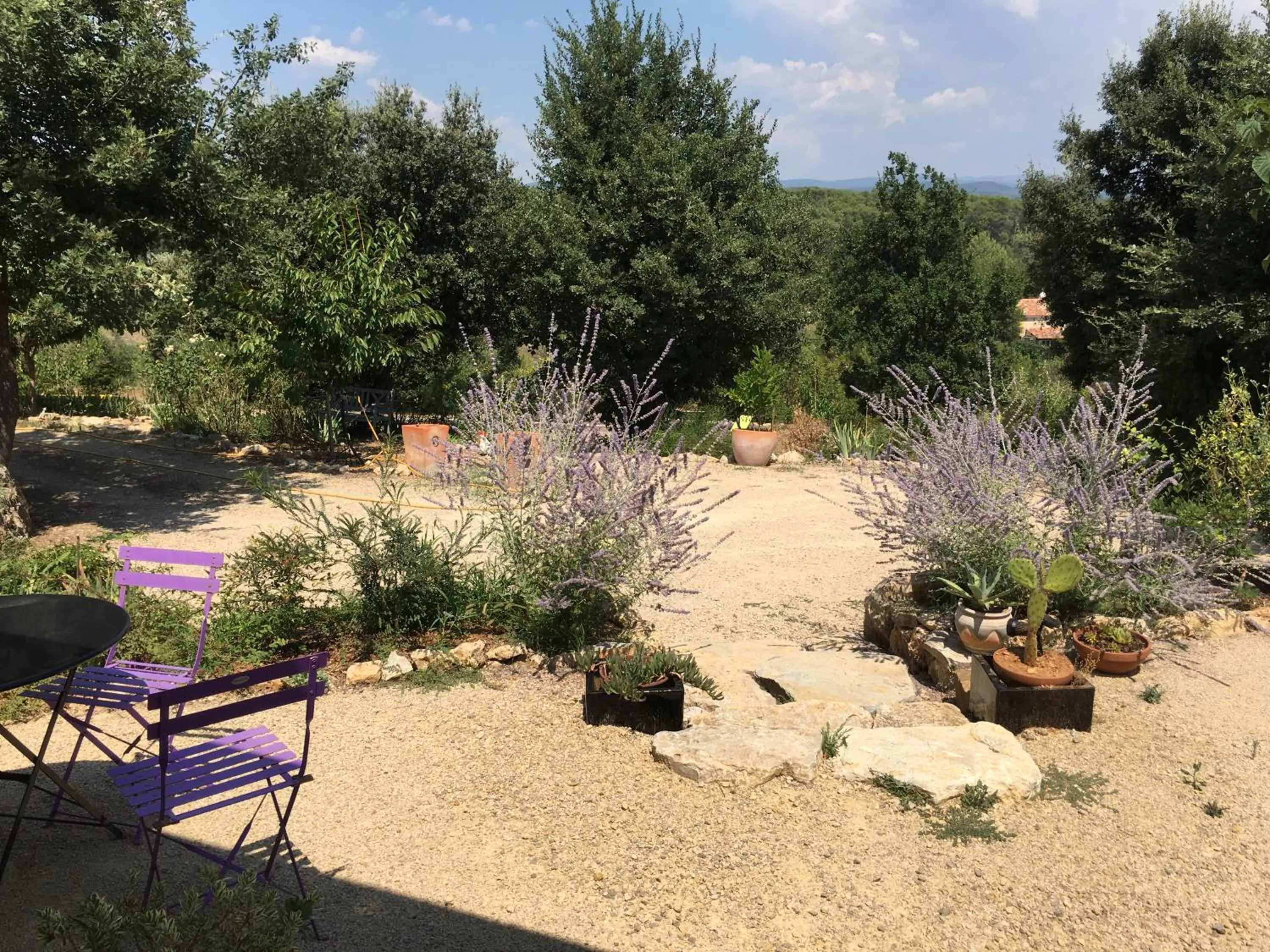 Les Karakis, piscine au sel, jardin 5000m2