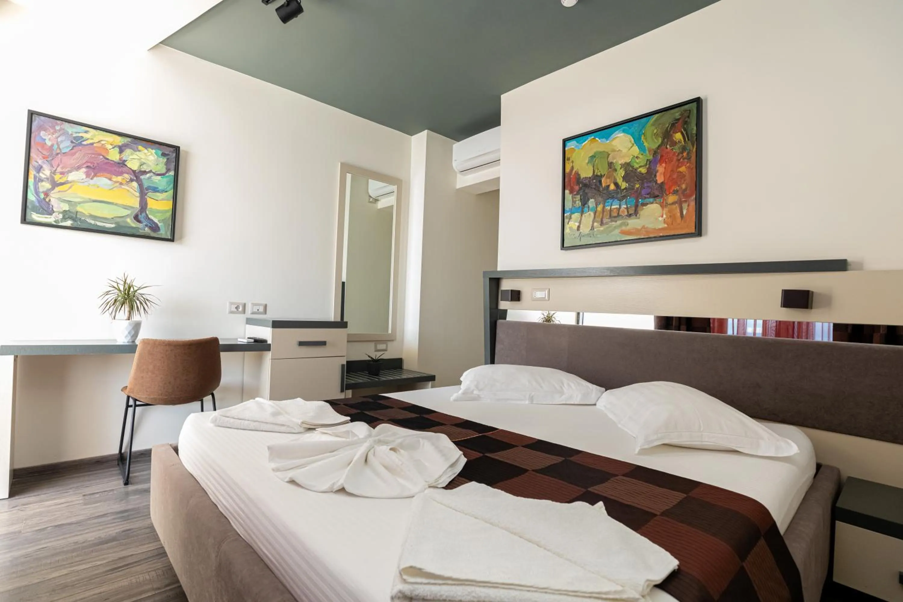 Bed in Hotel Picasso