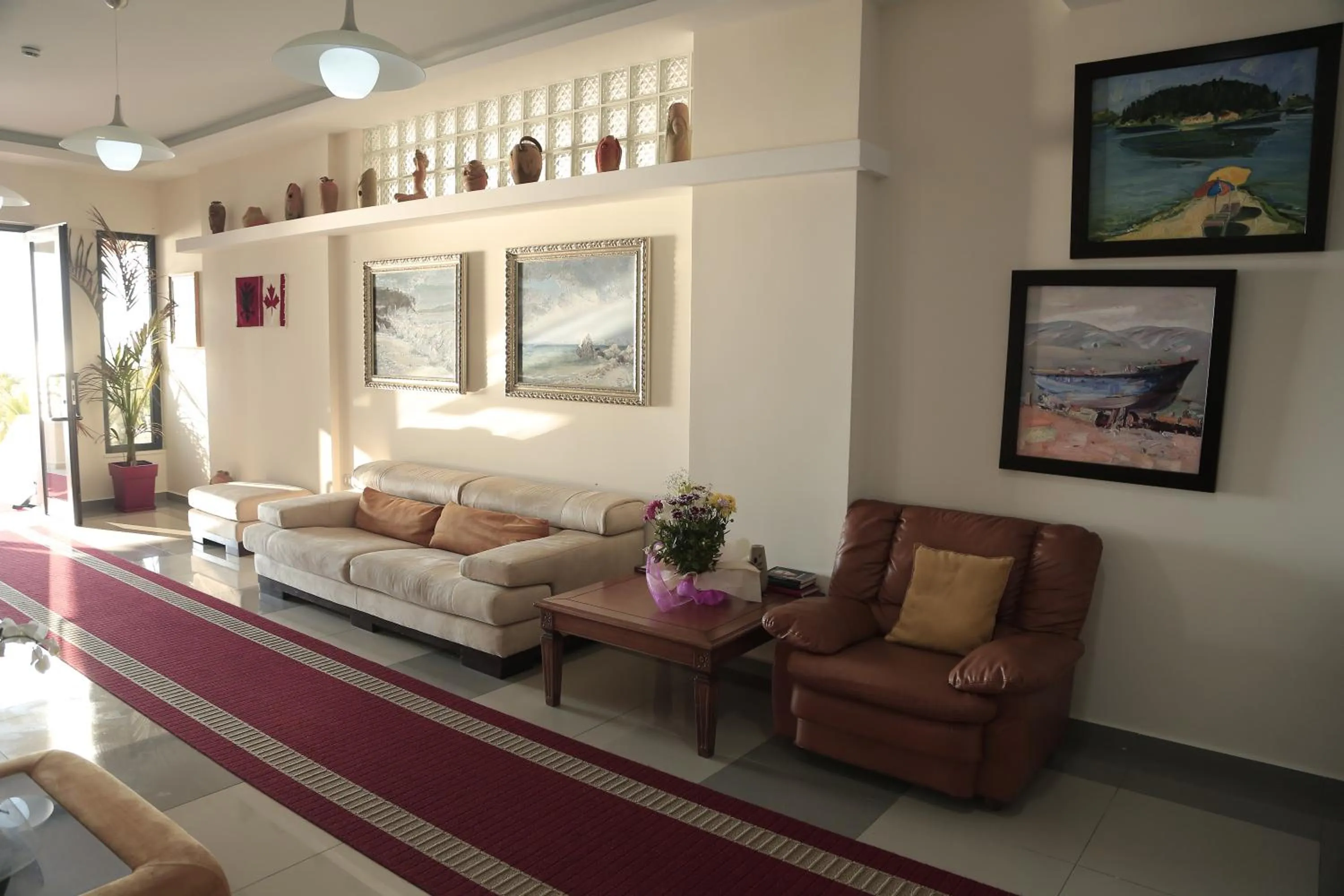 Living room in Hotel Picasso