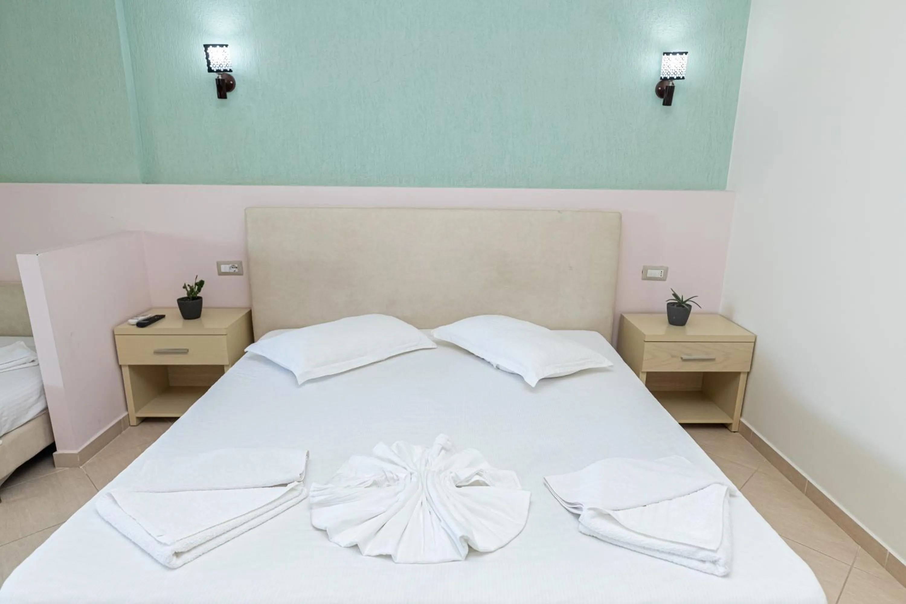 Bed in Hotel Picasso