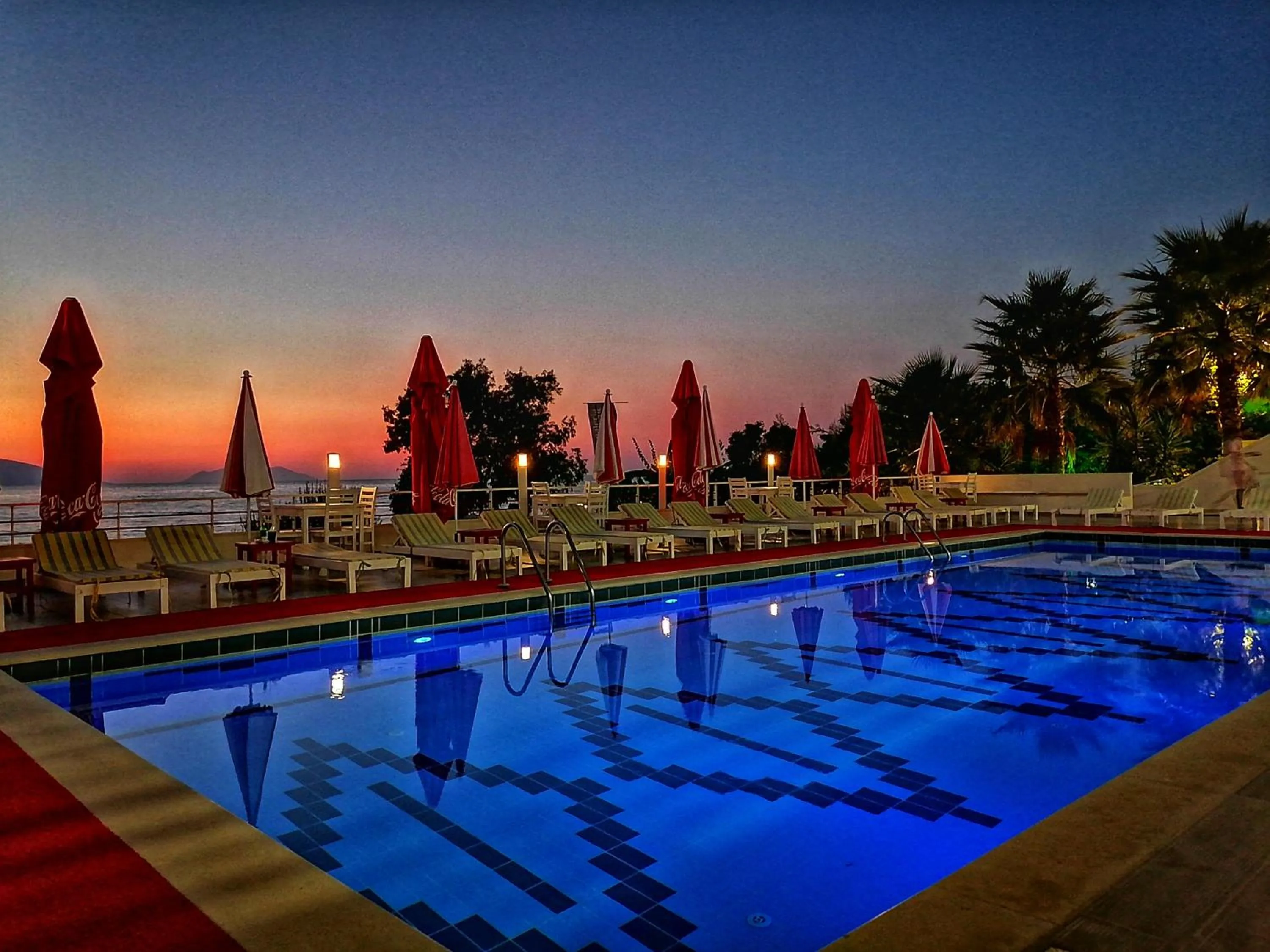Swimming pool in Hotel Picasso