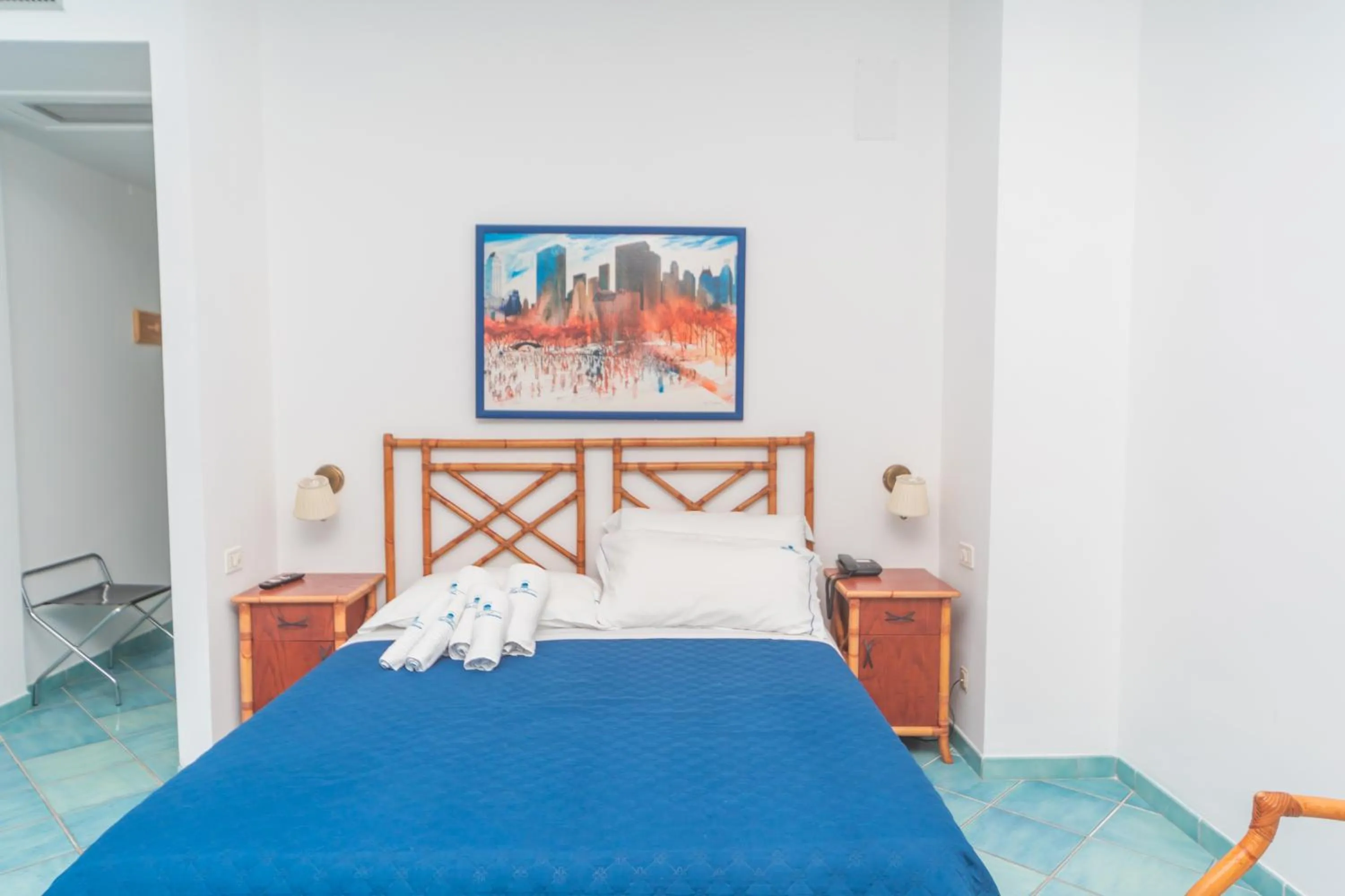 Bed in Hotel America