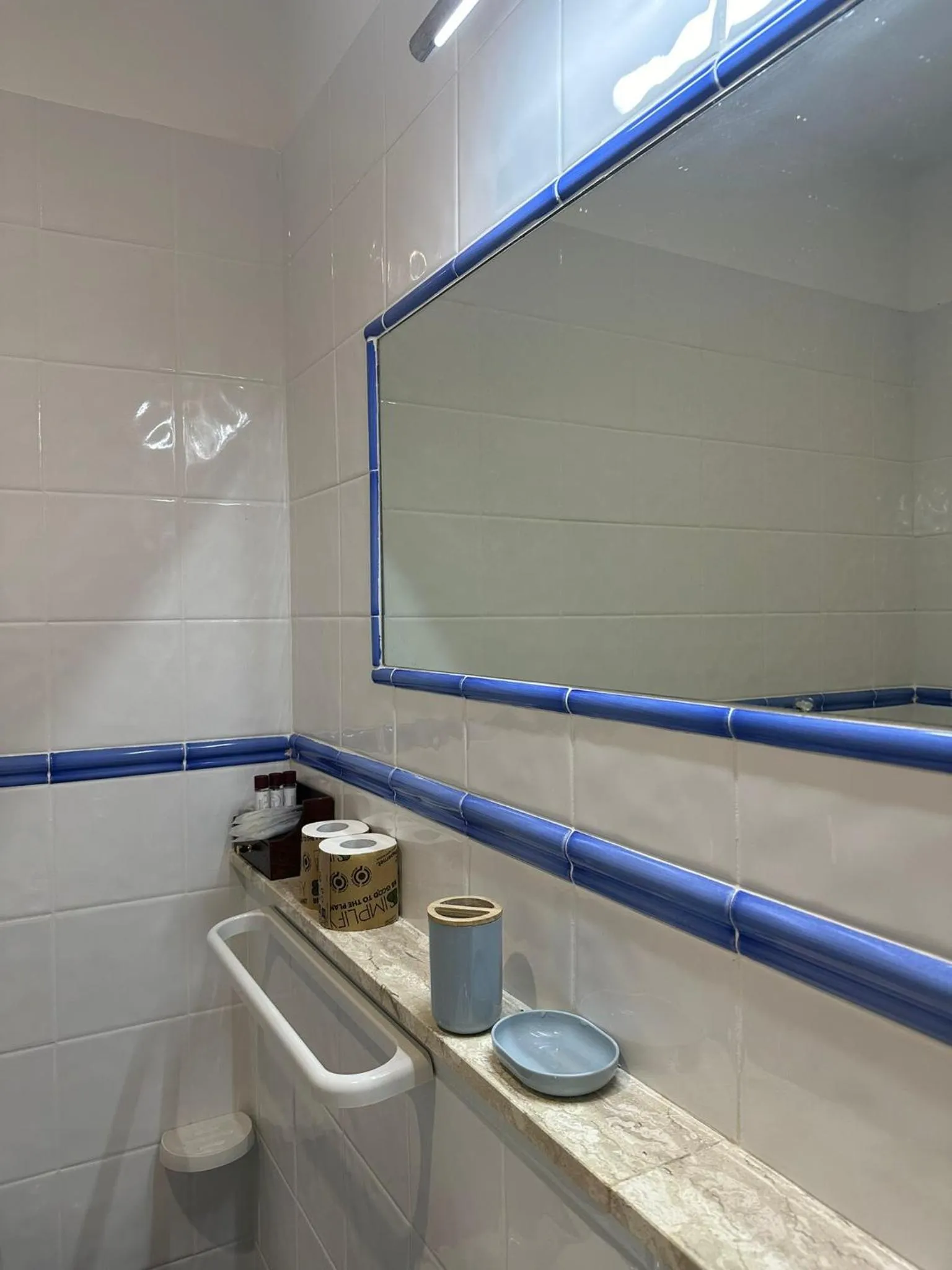 Bathroom in Hotel America