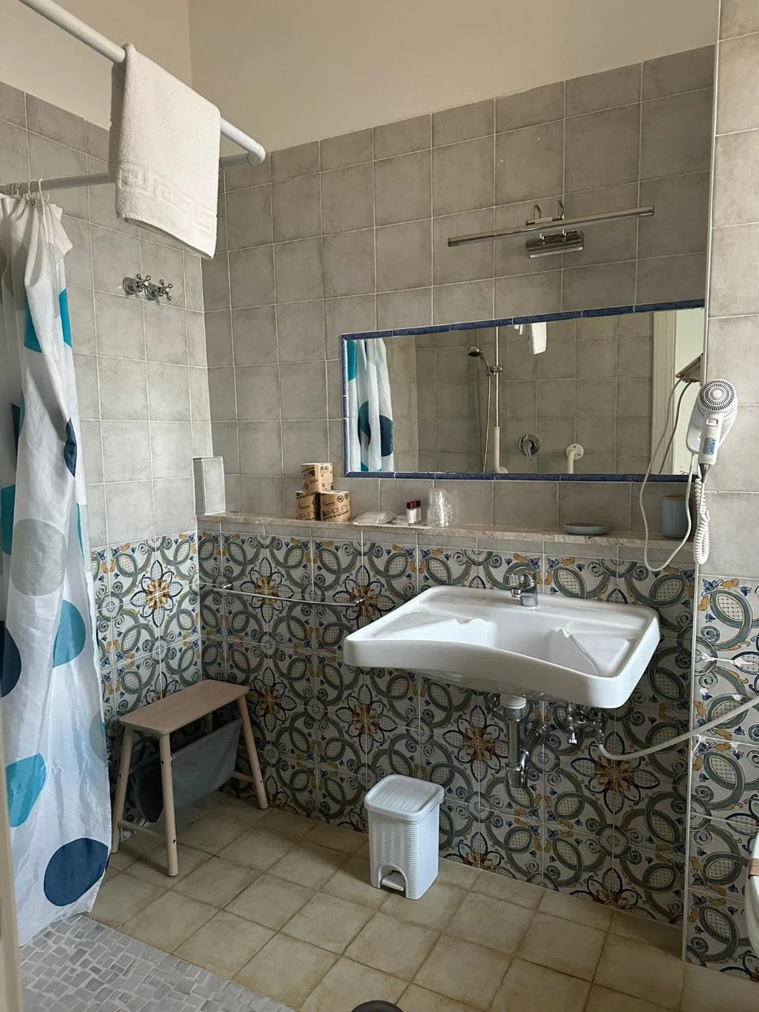 Bathroom in Hotel America