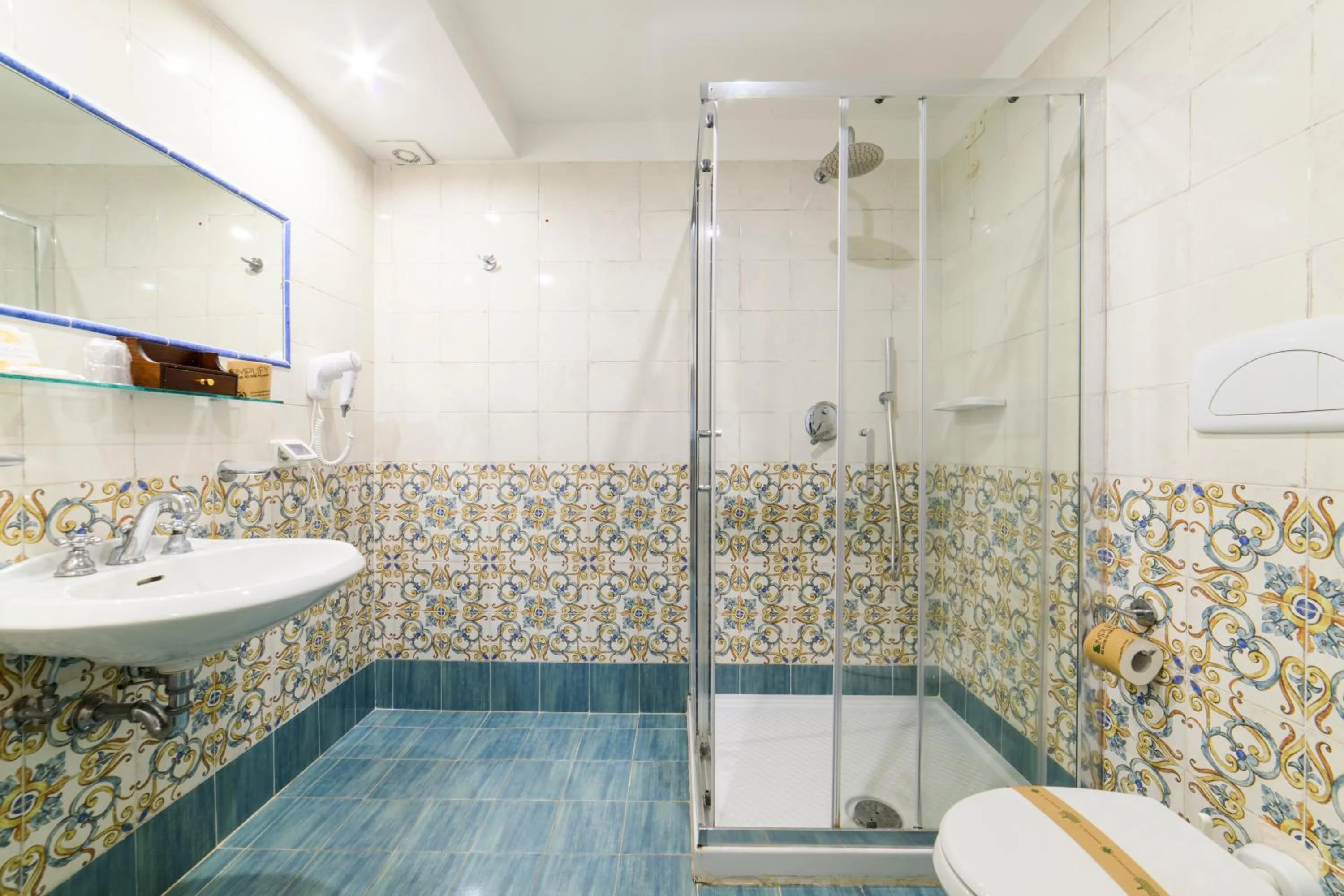 Shower in Hotel America