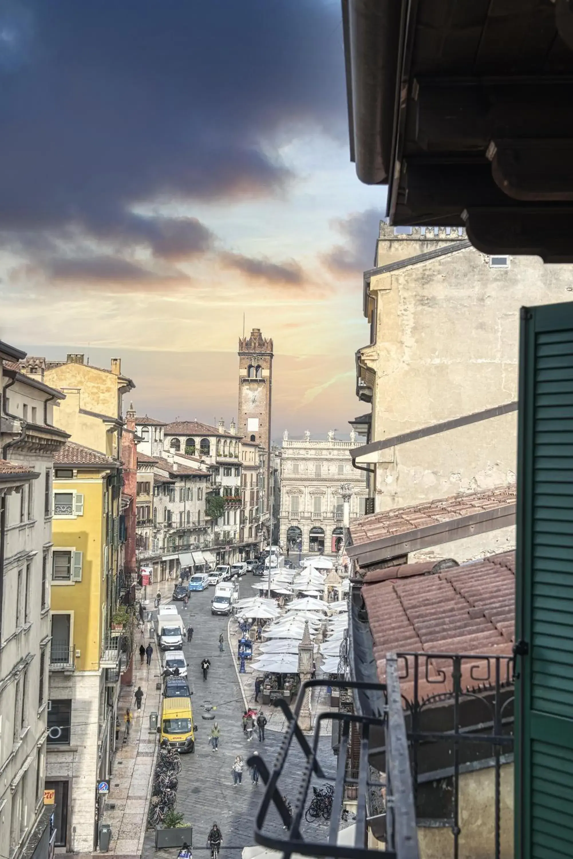 City view in Relais Balcone di Giulietta City view in Relais Balcone di Giulietta