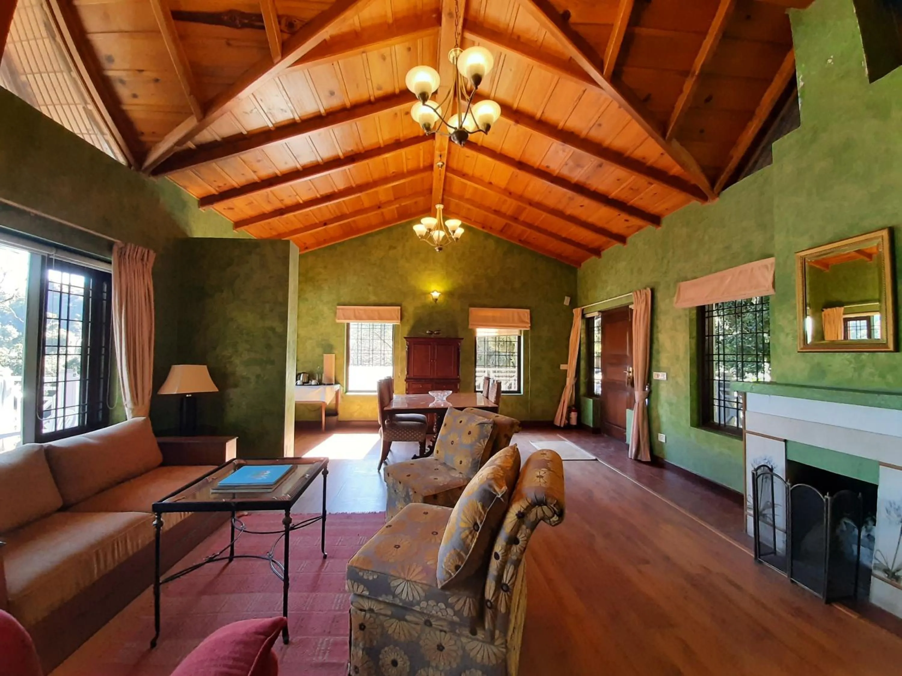 Living room in Abbotsford Prasada Bhawan