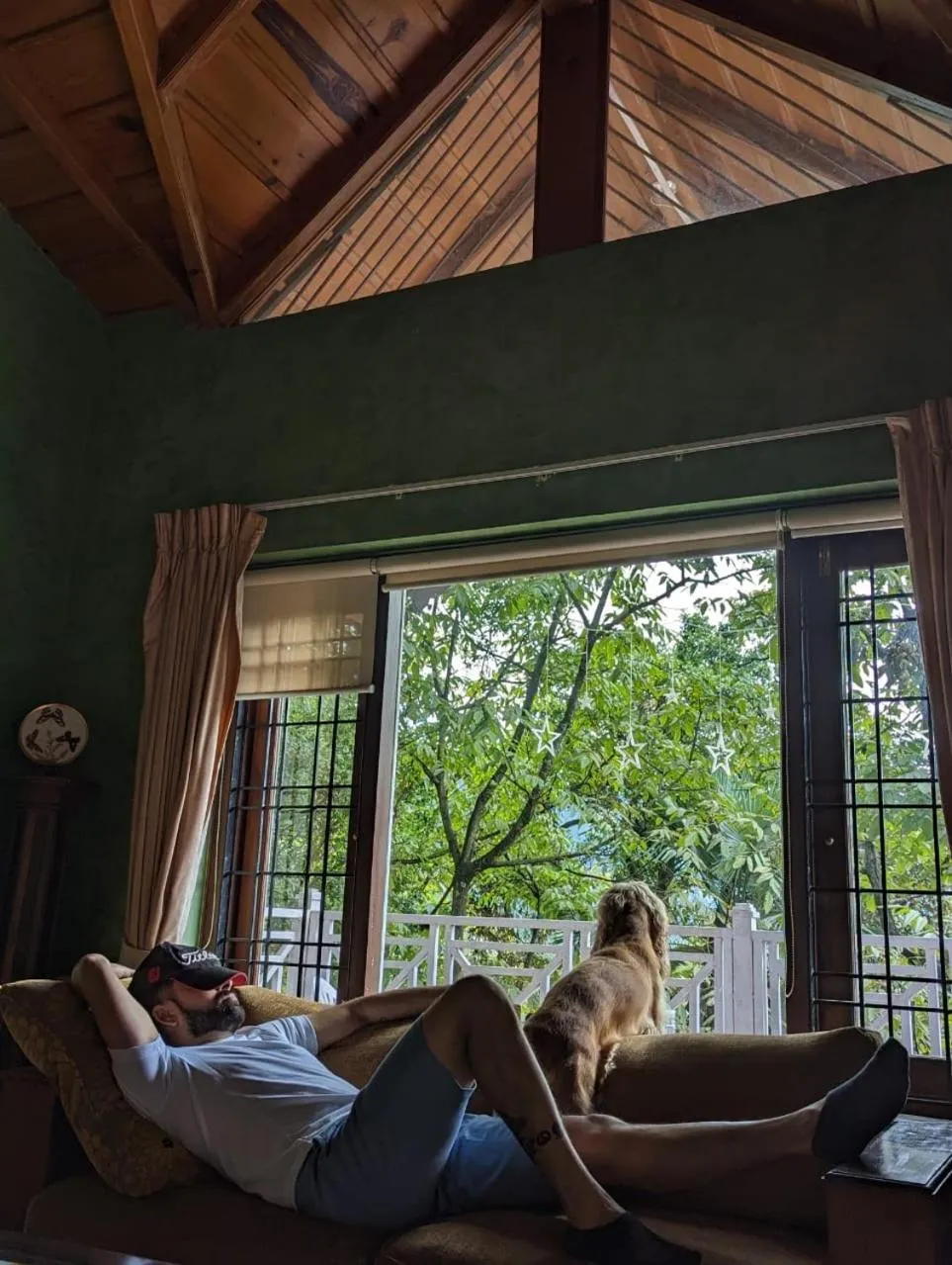 Mountain view in Abbotsford Prasada Bhawan