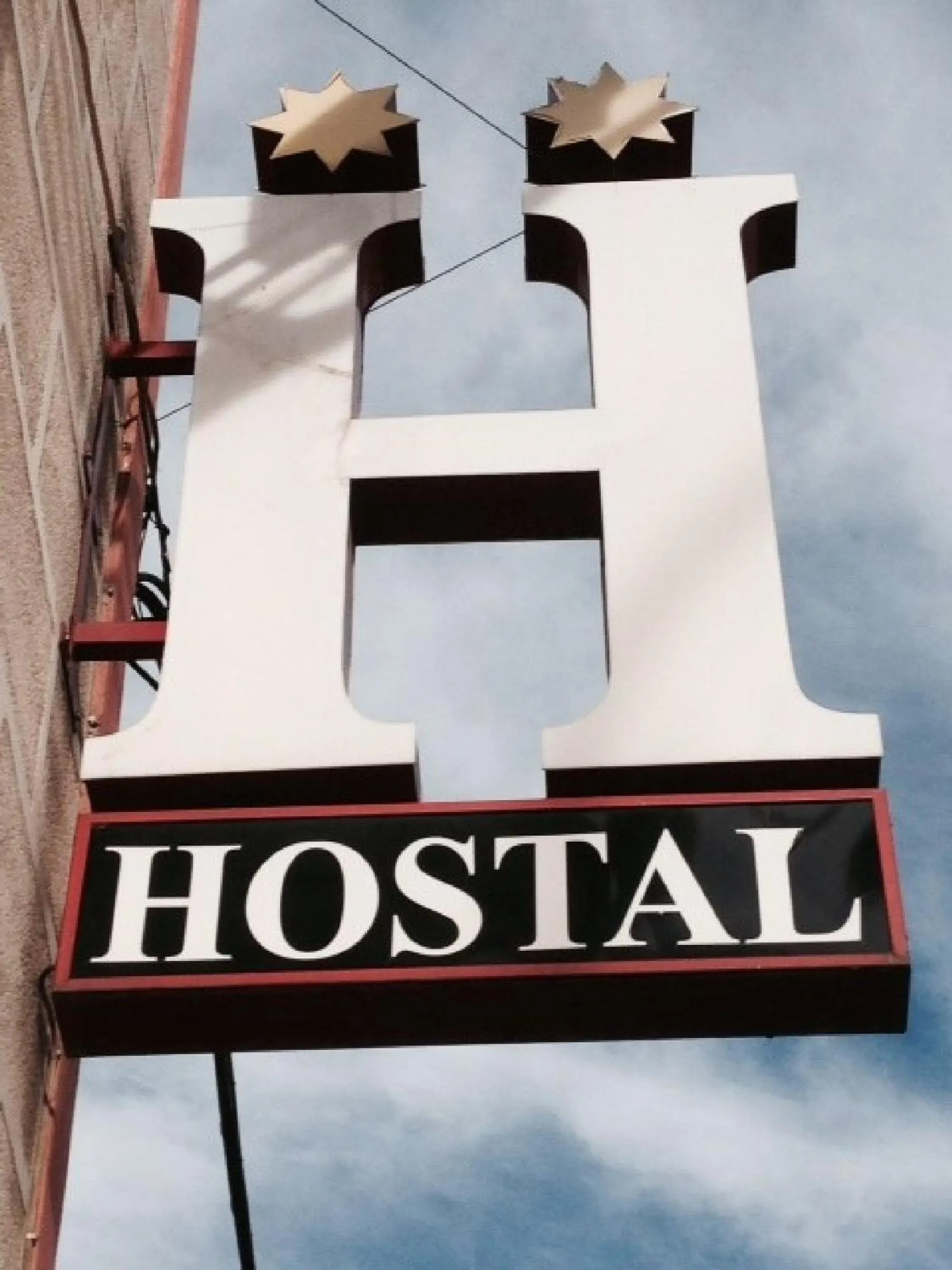 Facade/entrance in Hostal Juan XXIII