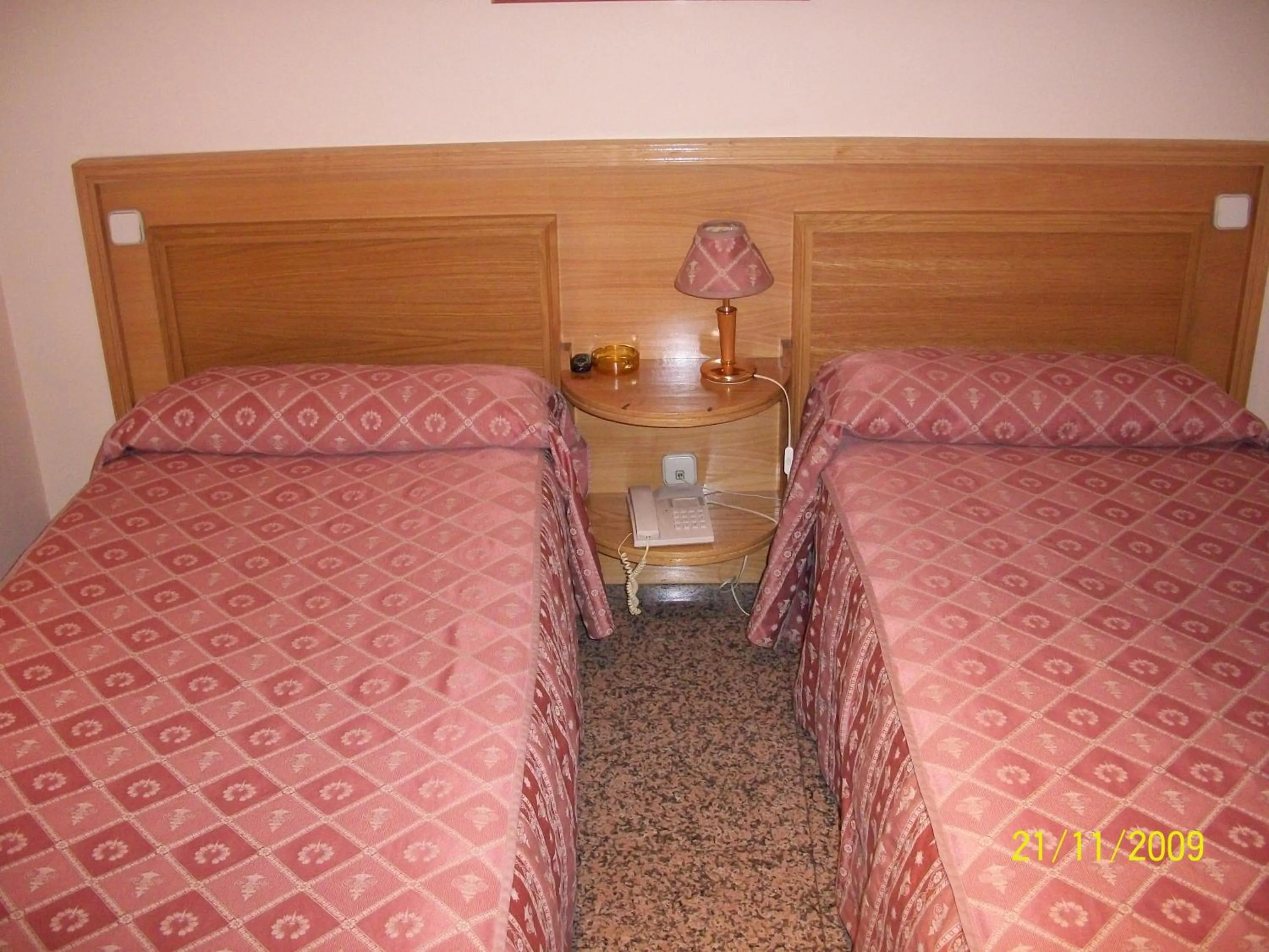 Bed in Hostal Juan XXIII