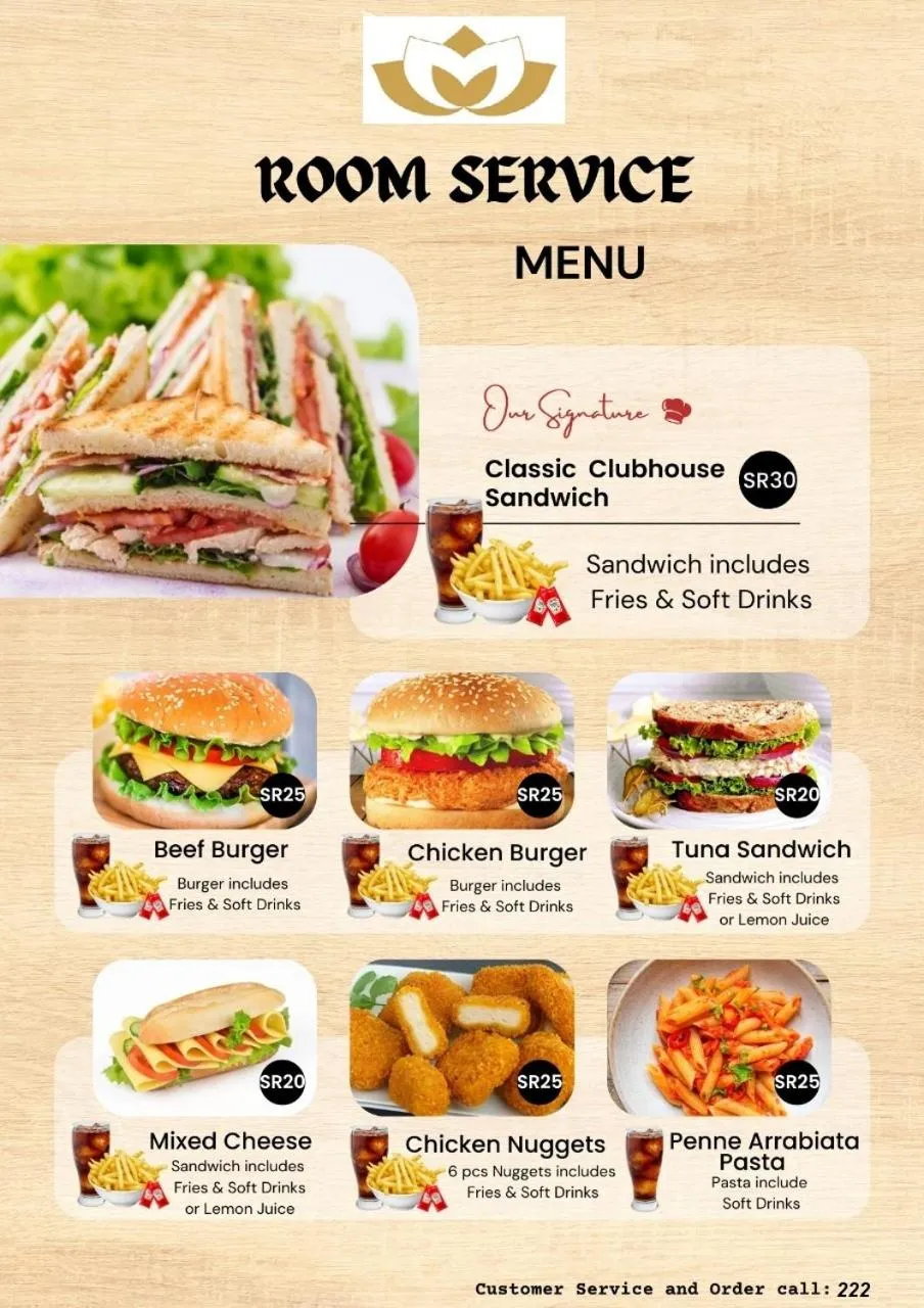 Restaurant/places to eat in Al Muhaidb Residence Al Dowally