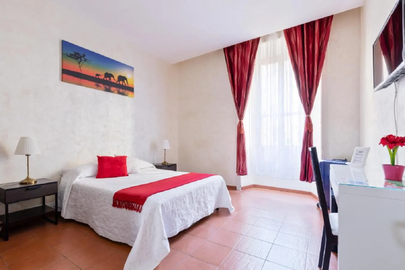 Photo of the whole room, Bed in Roma Enrico Guesthouse