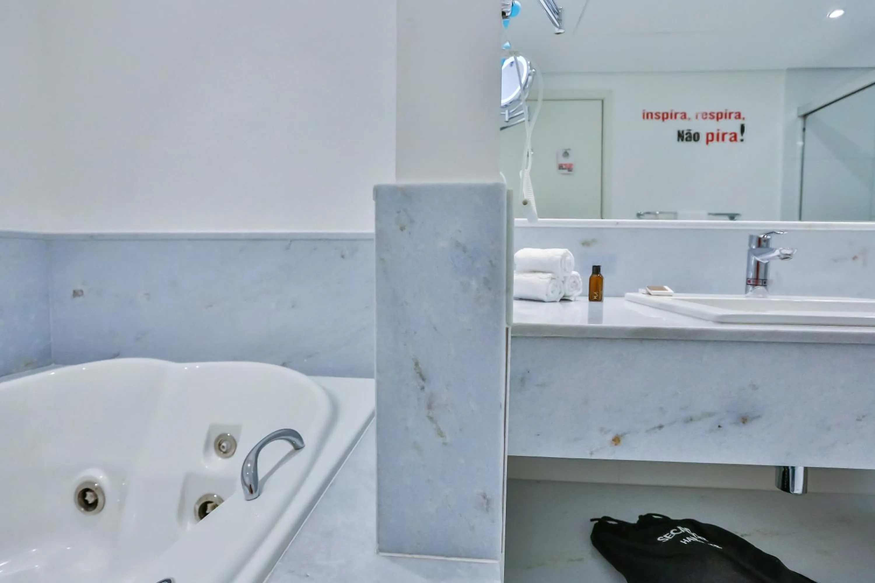 Bathroom in Radisson RED Campinas