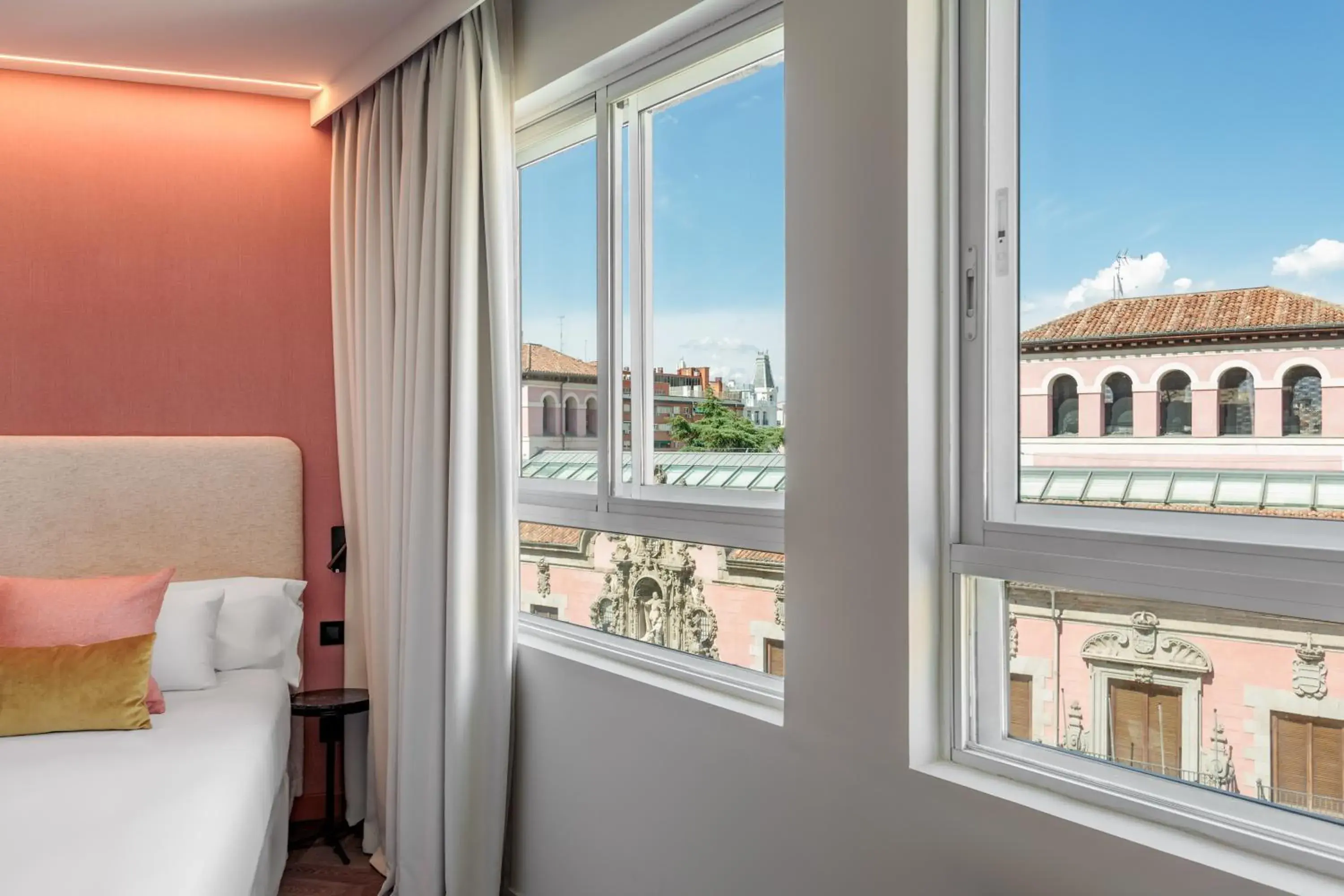 View (from property/room), Bed in Tribu Malasaña View (from property/room), Bed in Tribu Malasaña