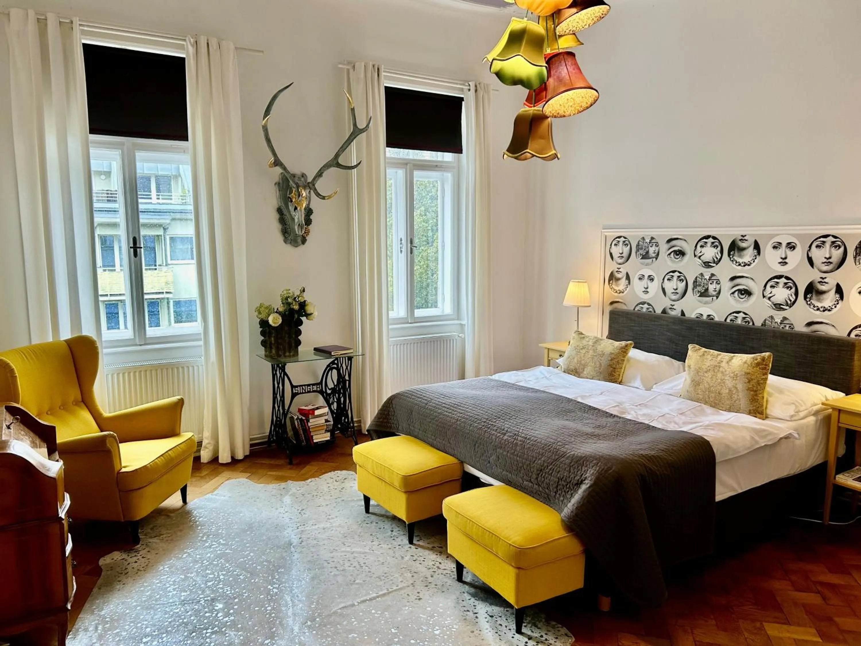 Bedroom, Bed in Leuhusen Boutique Apartments Vienna, Wien