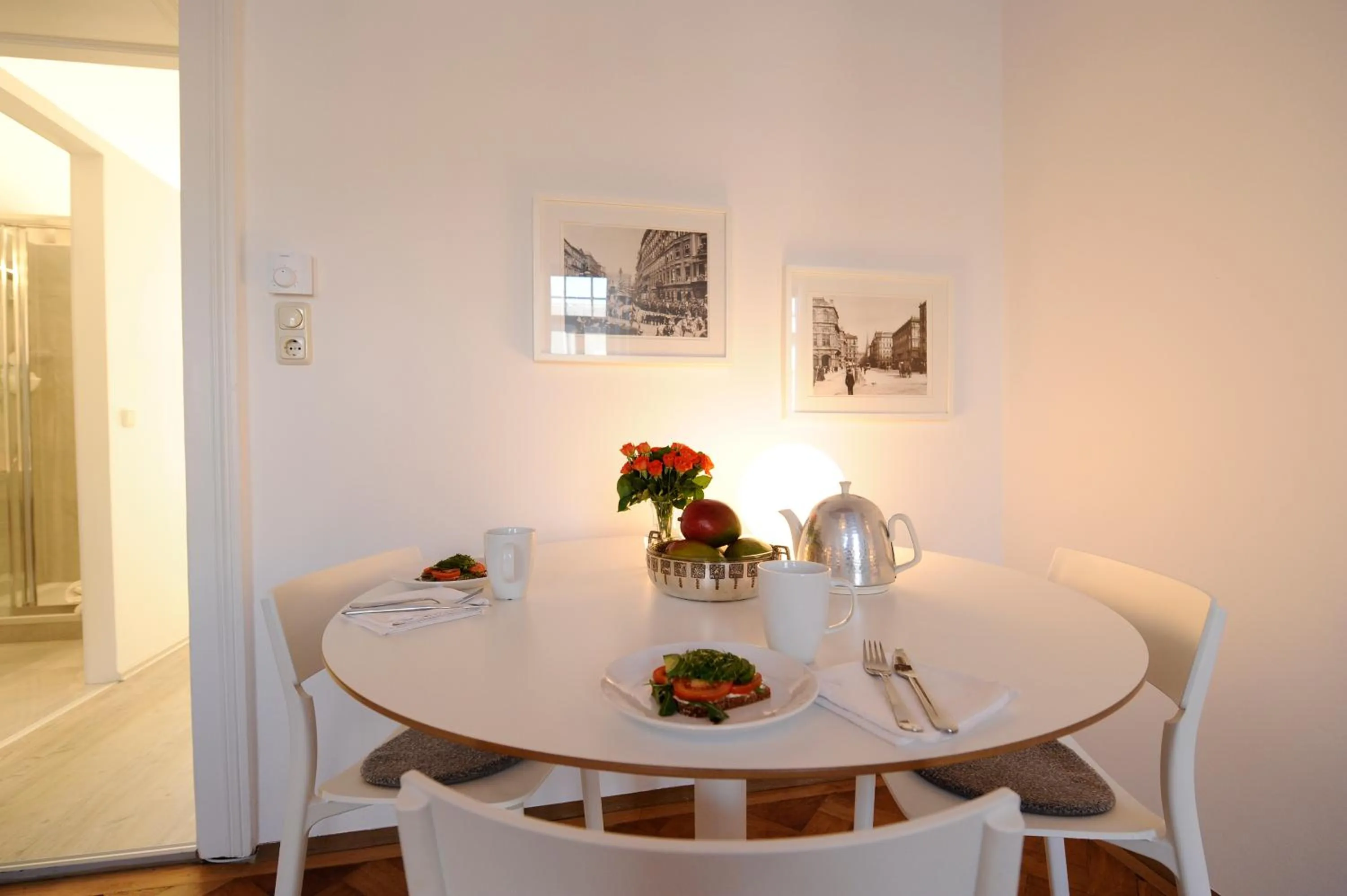 Dining area in Leuhusen Boutique Apartments Vienna, Wien