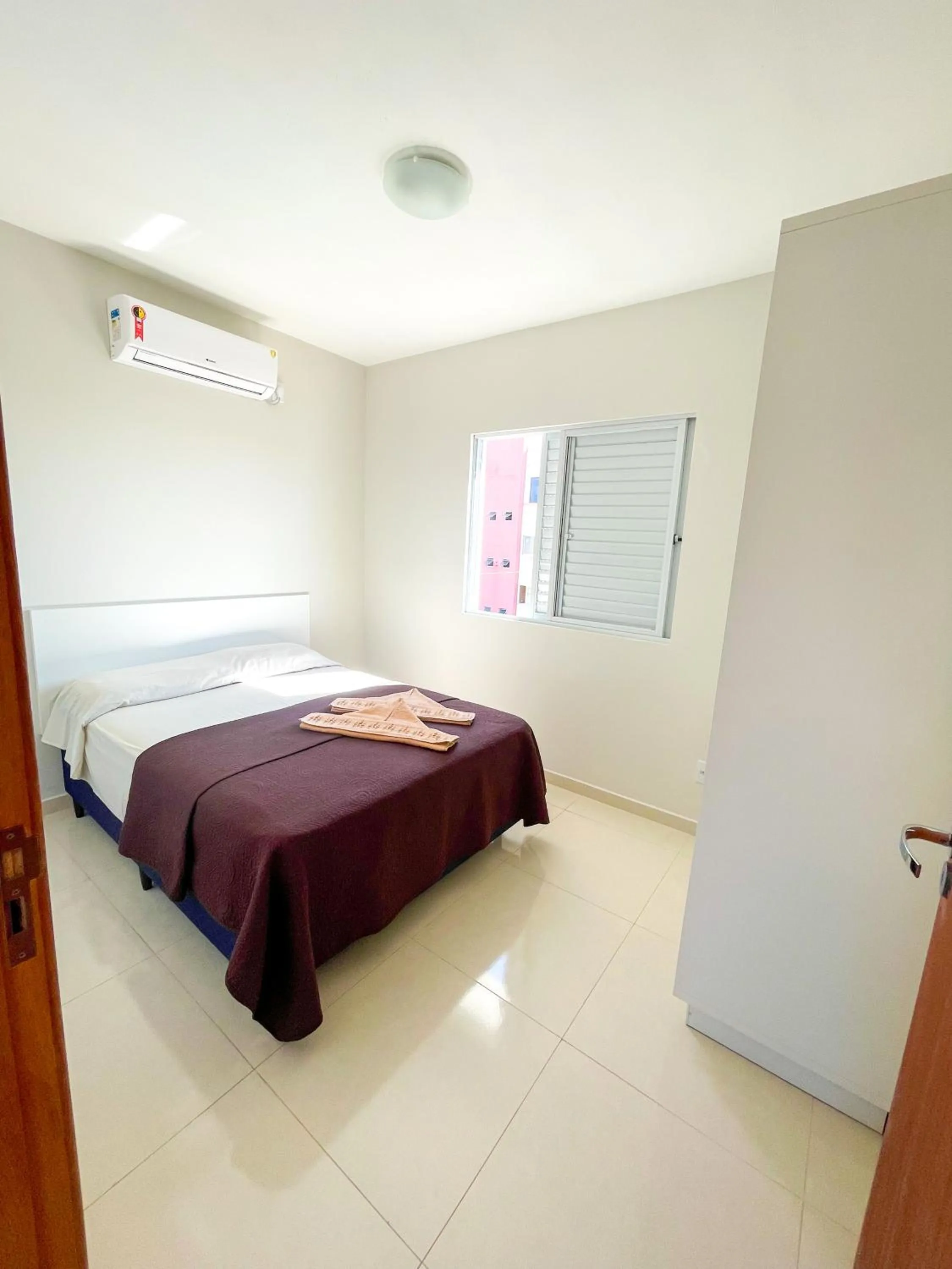 Bed in Pousada Gomes