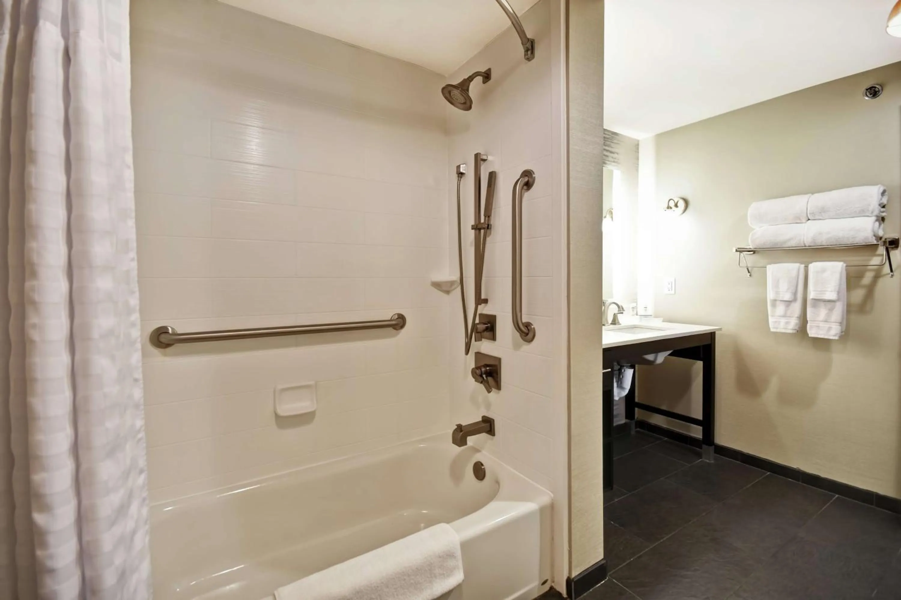 Bathroom in Homewood Suites by Hilton Dallas Arlington South