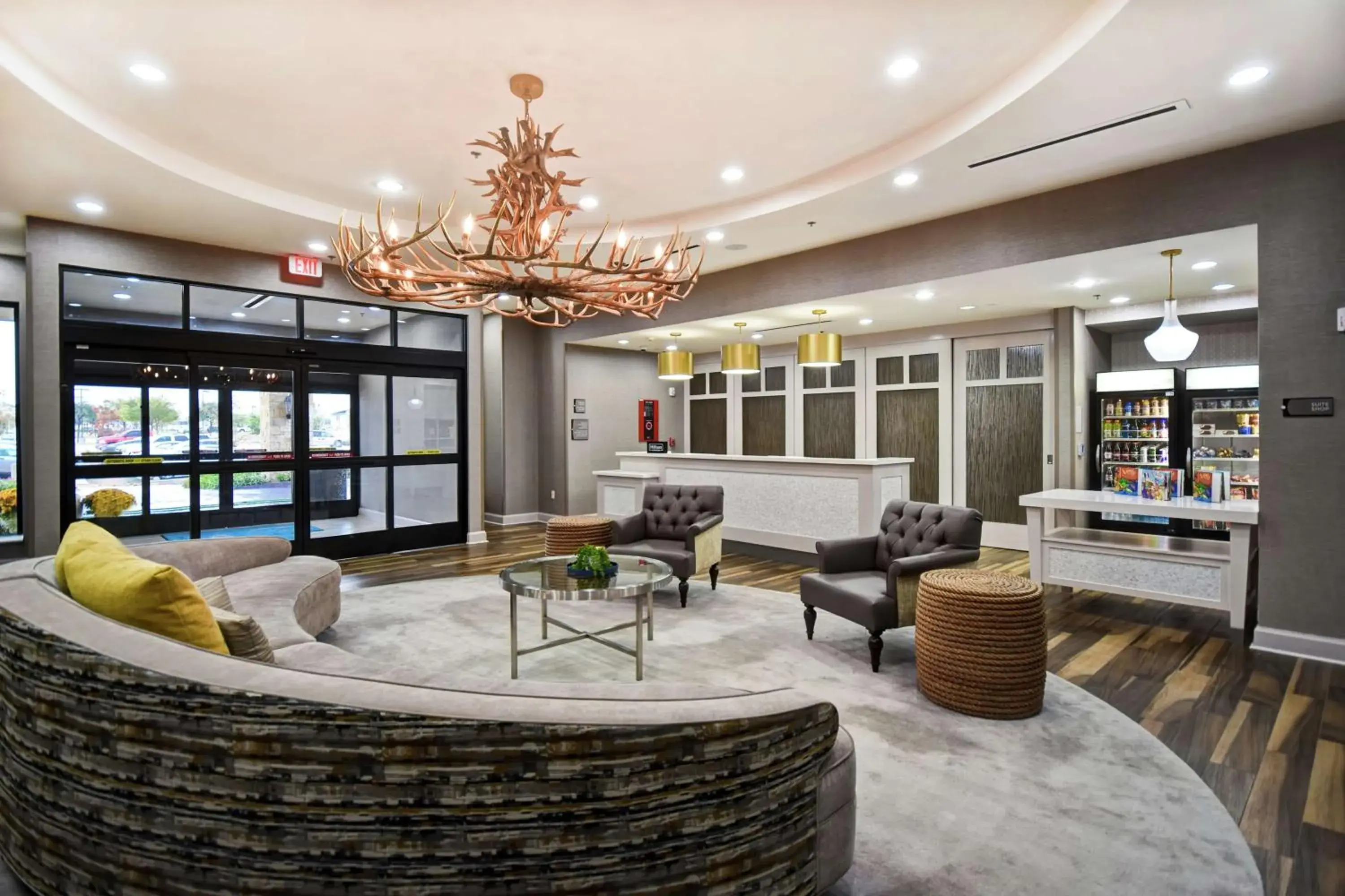Lobby or reception in Homewood Suites by Hilton Dallas Arlington South Lobby or reception in Homewood Suites by Hilton Dallas Arlington South