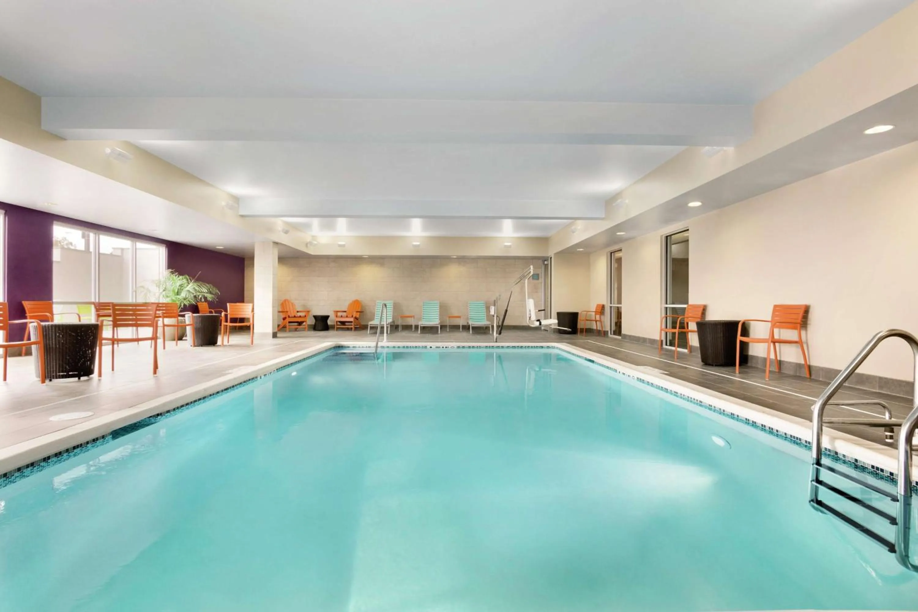 Pool view in Home2 Suites by Hilton Middletown