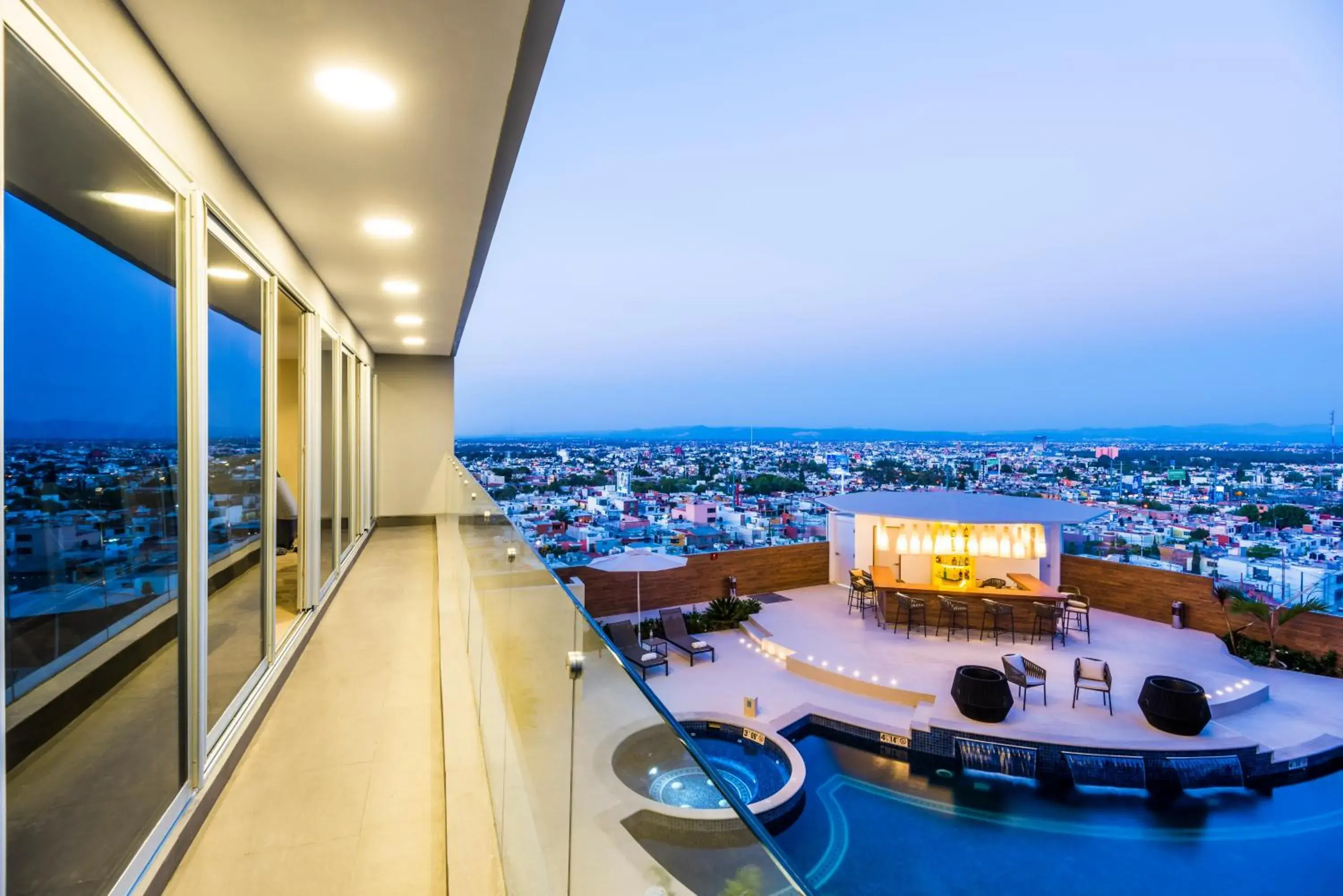 City view in Hyatt Regency San Luis Potosi City view in Hyatt Regency San Luis Potosi