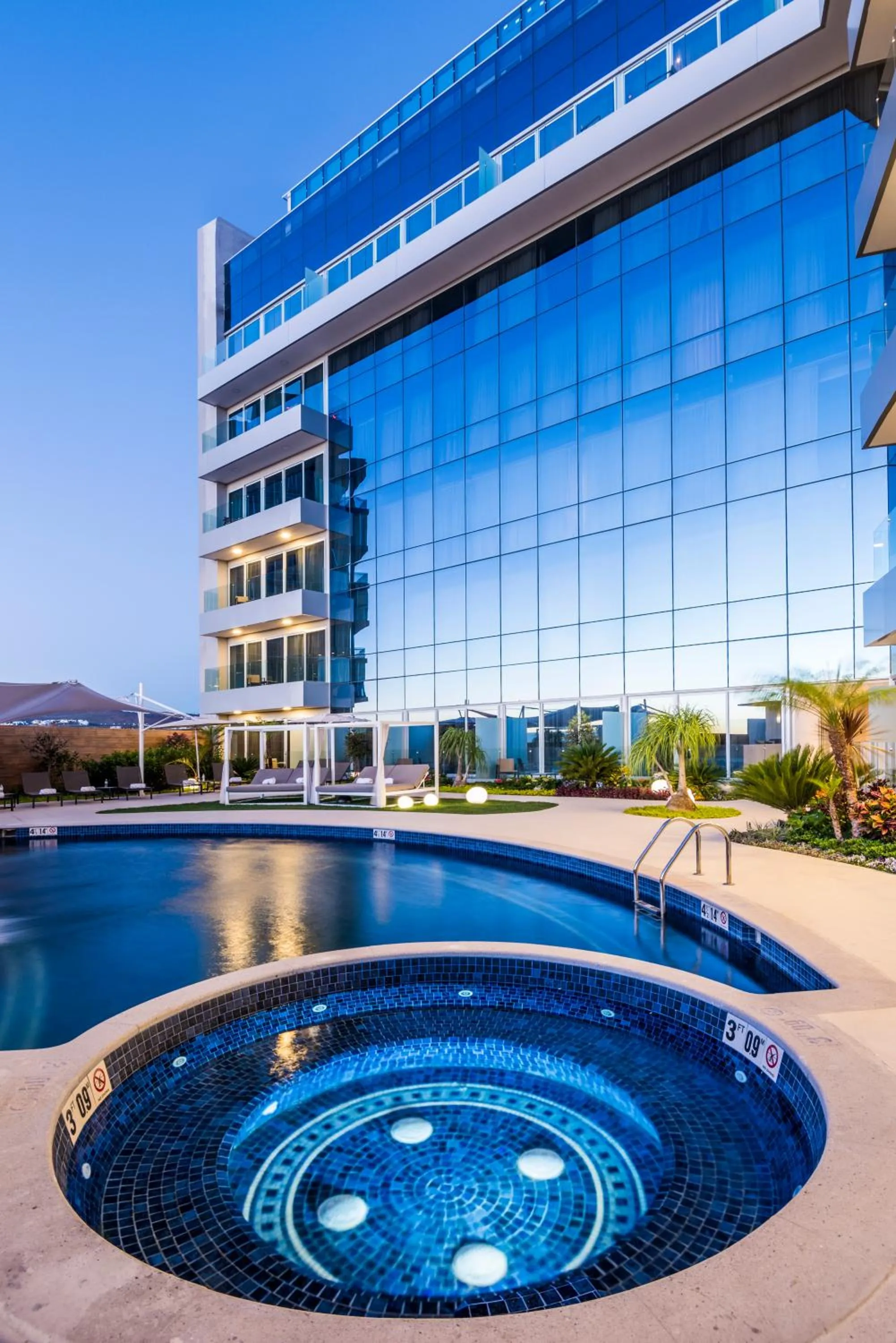 Pool view in Hyatt Regency San Luis Potosi