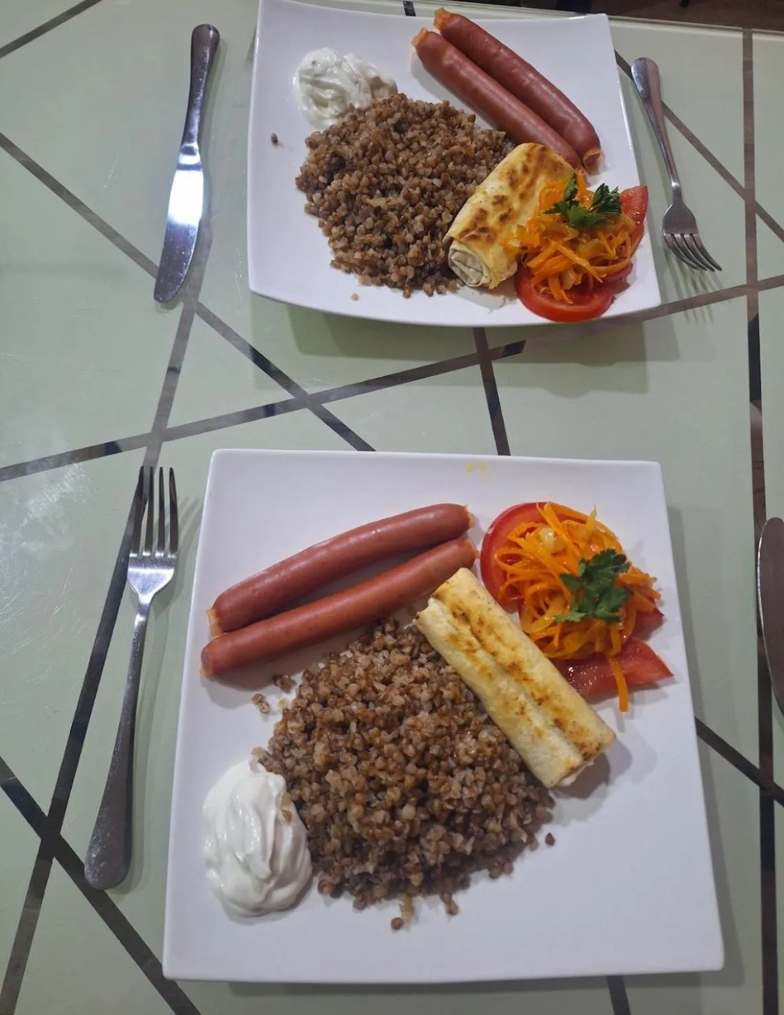 Breakfast in Hotel Skib