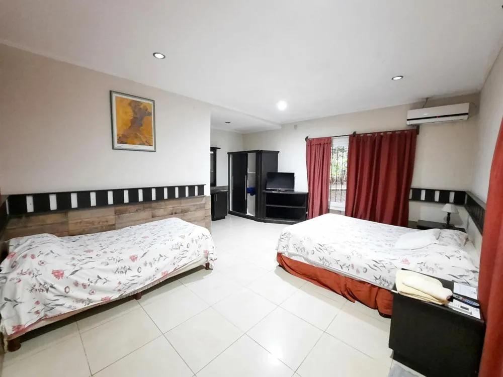 Bed in Hotel Don Horacio