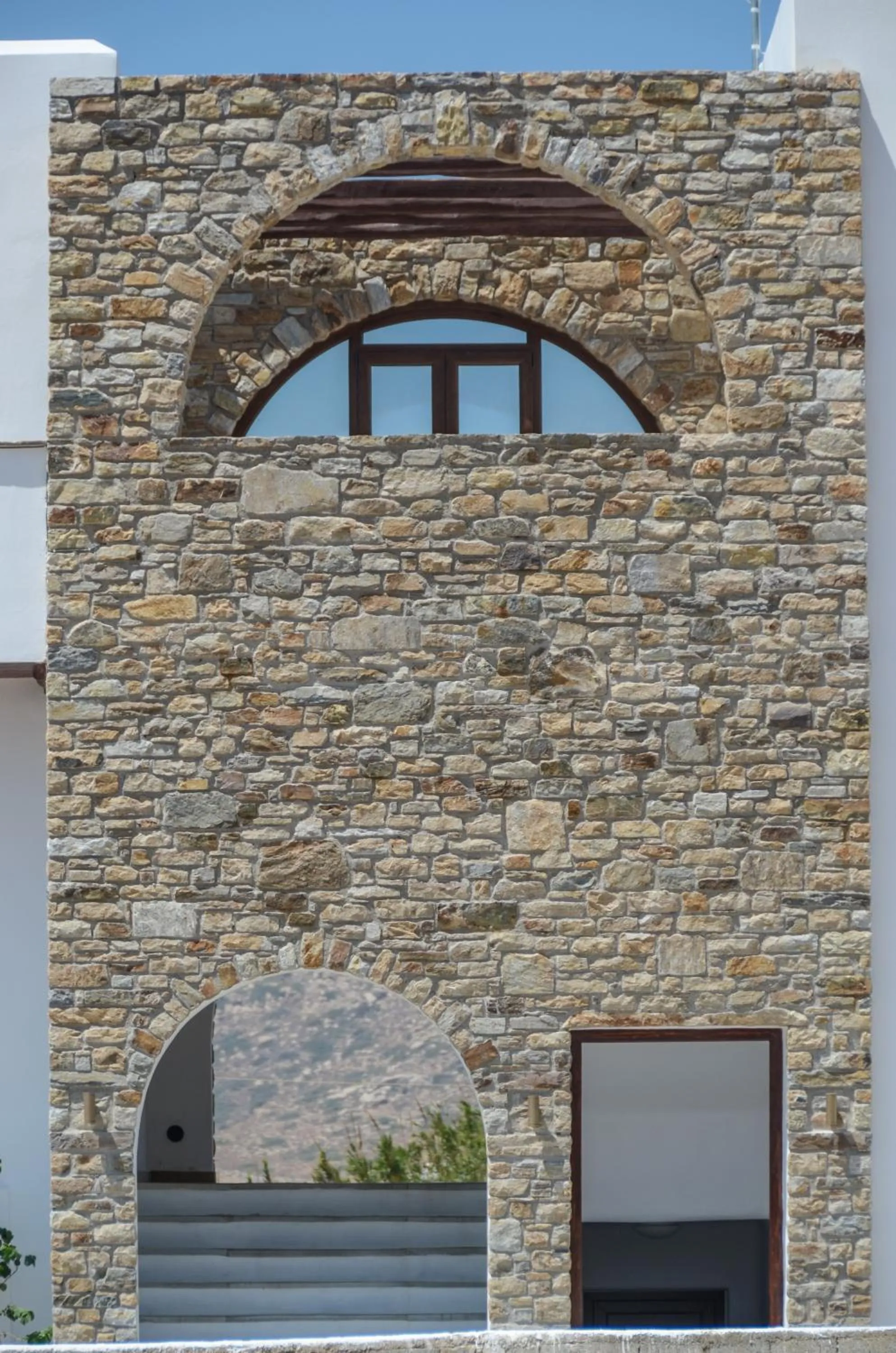 Decorative detail in Villa Kastraki