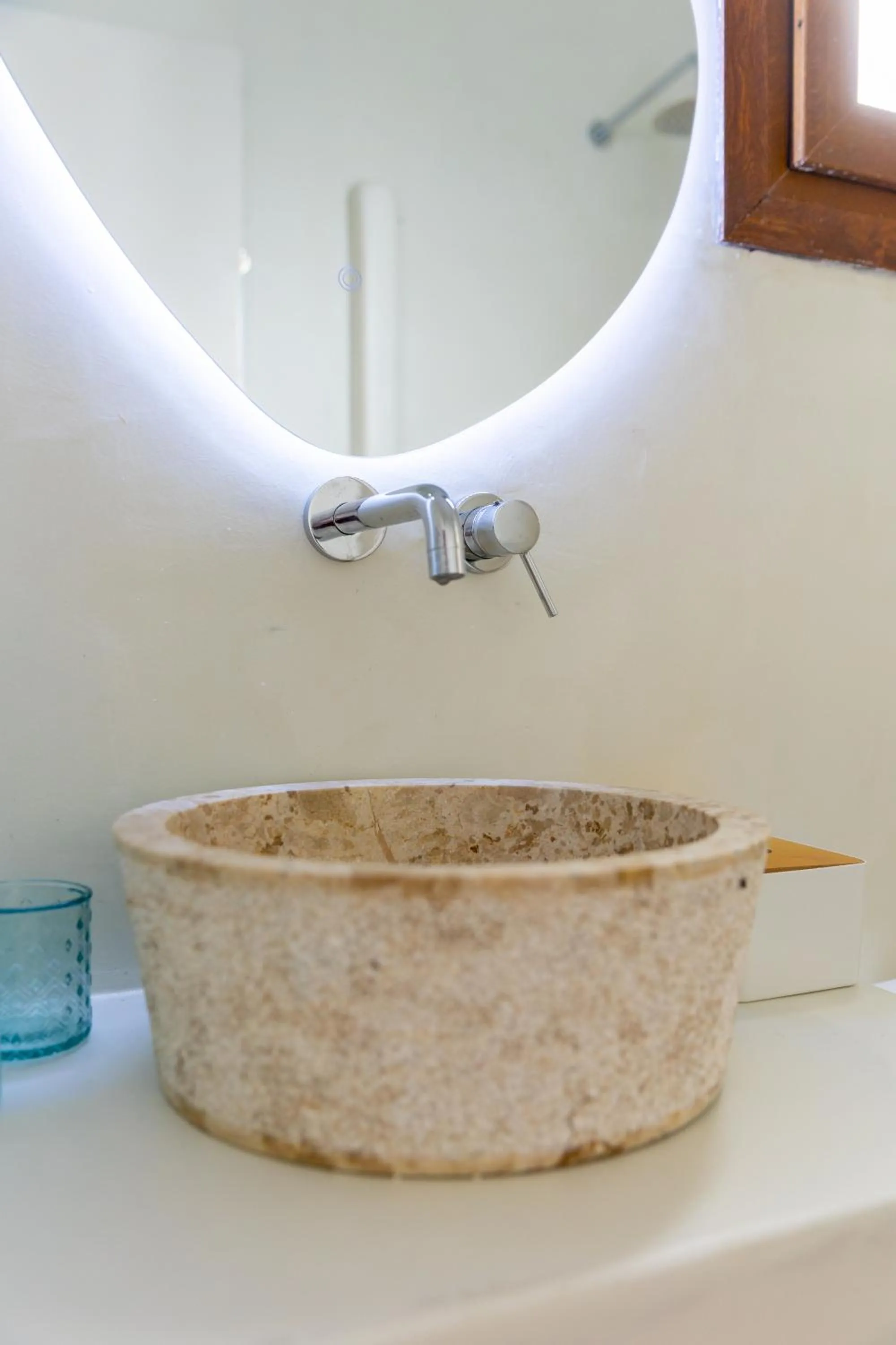 Bathroom in Villa Kastraki