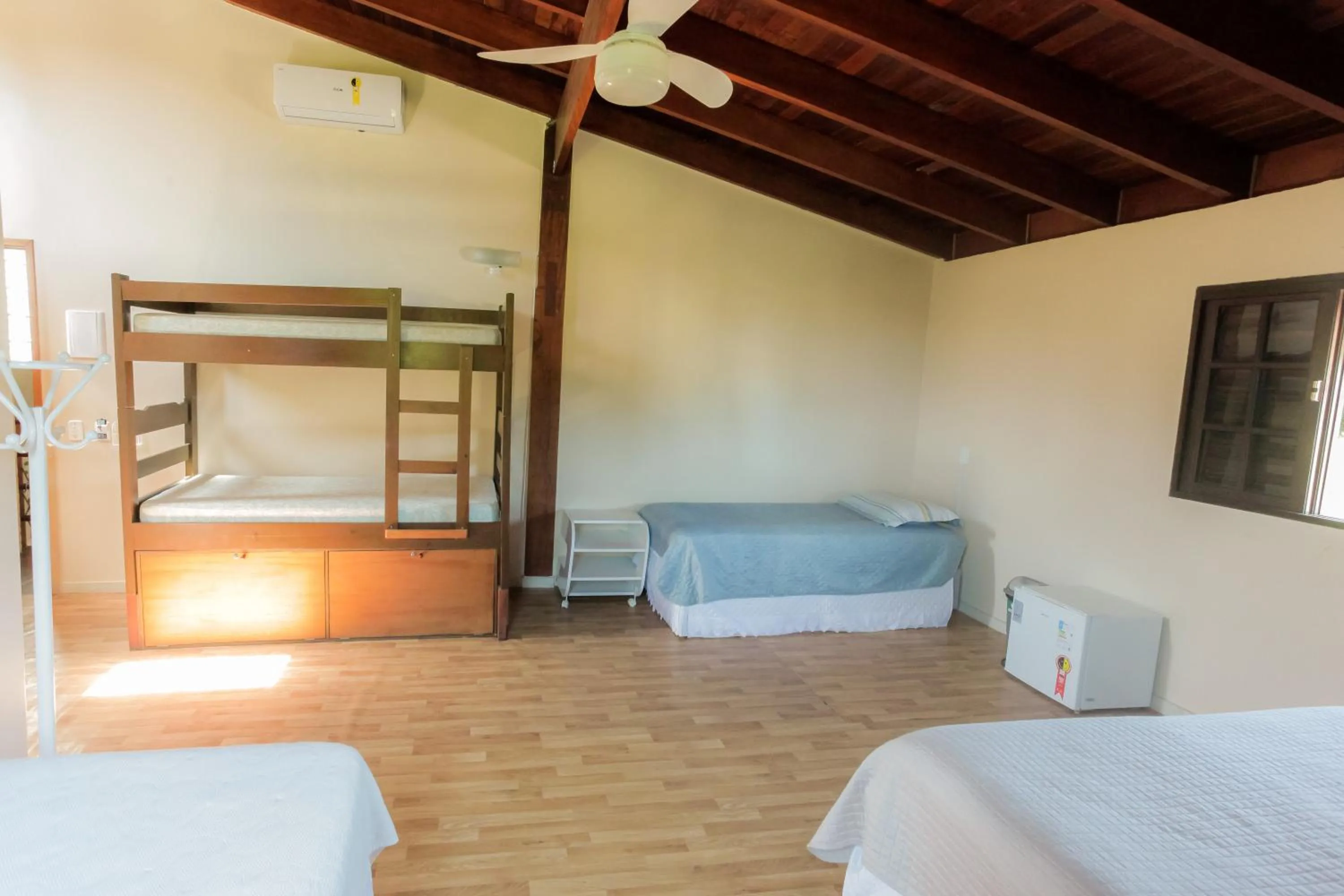 Bed in Ubatuba Ecologic Pousada