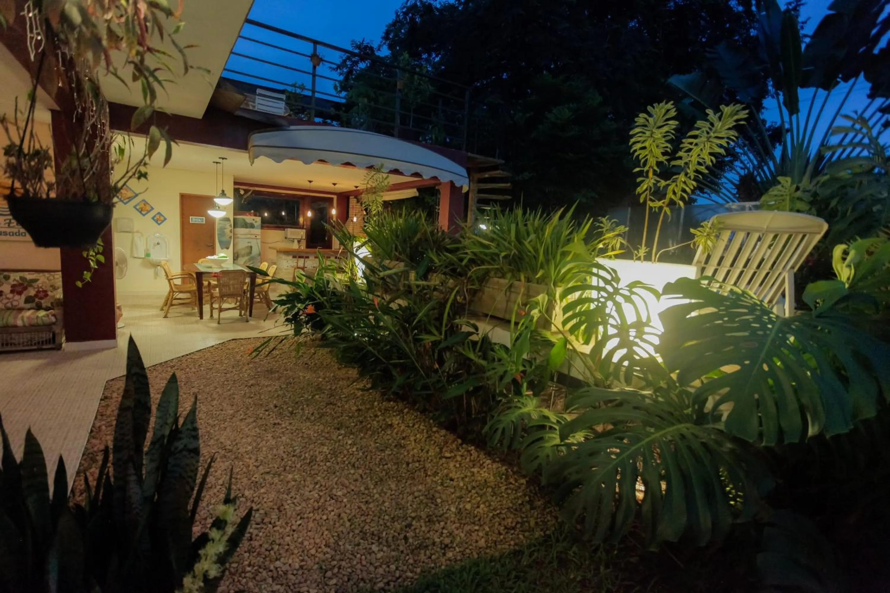 Patio in Ubatuba Ecologic Pousada