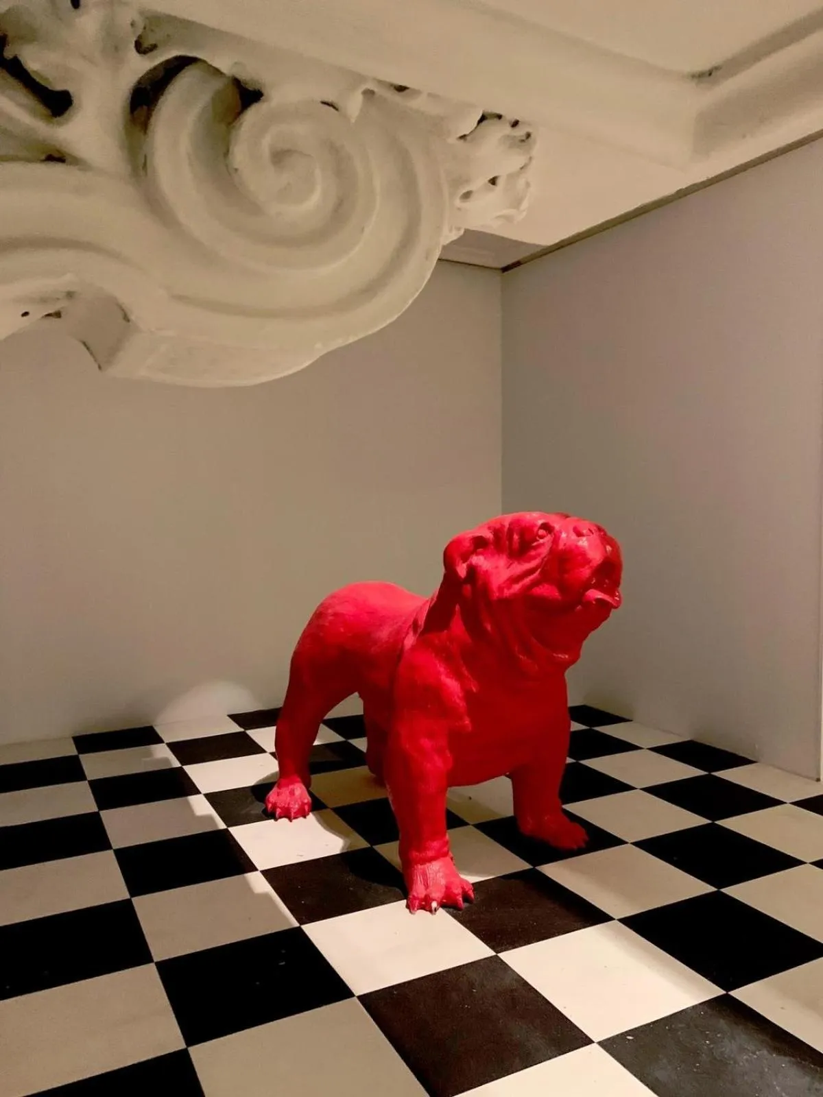 Decorative detail in Boutique Hotel De Salon