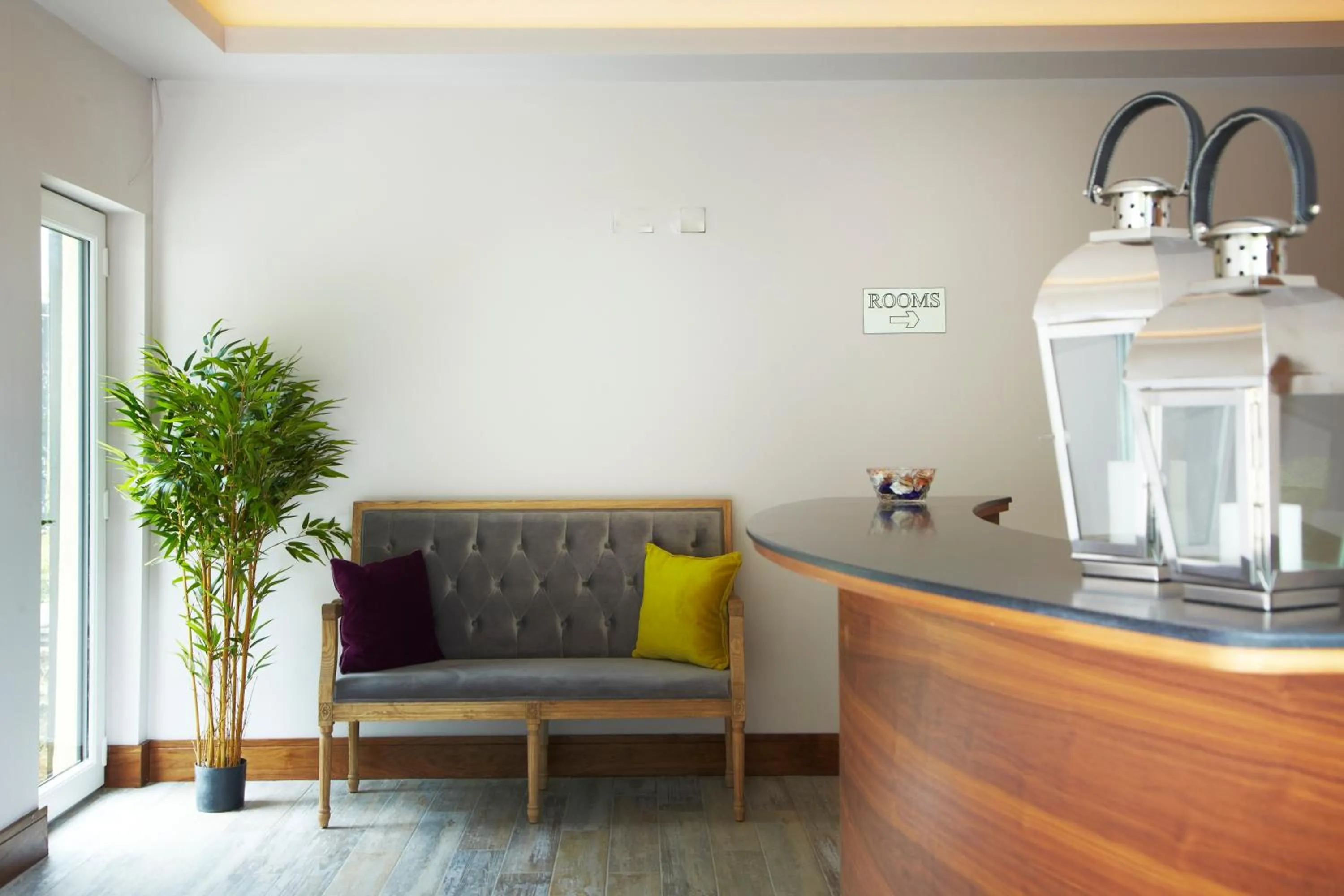 Living room in Clody Lodge