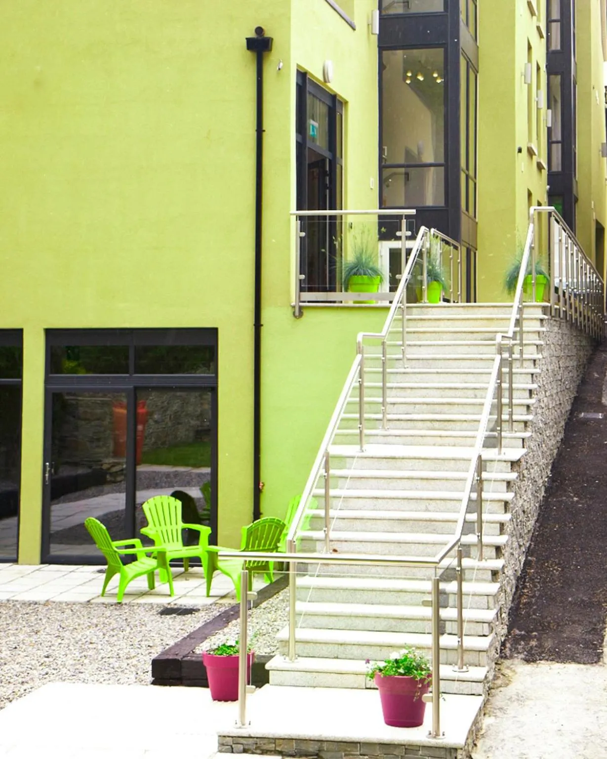 Patio in Clody Lodge